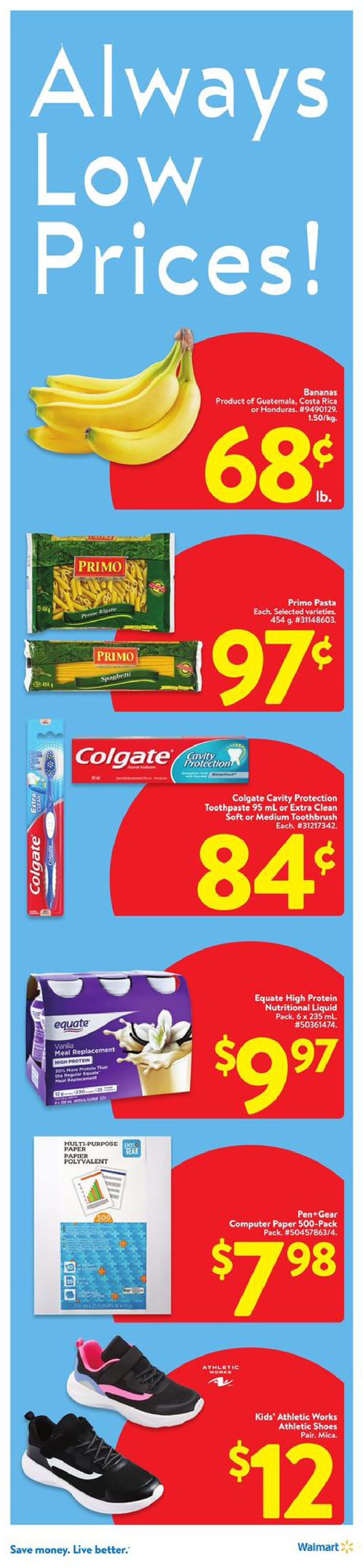 Walmart Canada Western Canada Weekly Flyer Specials from Sep 26th to Oct 2nd 2024 Flyers