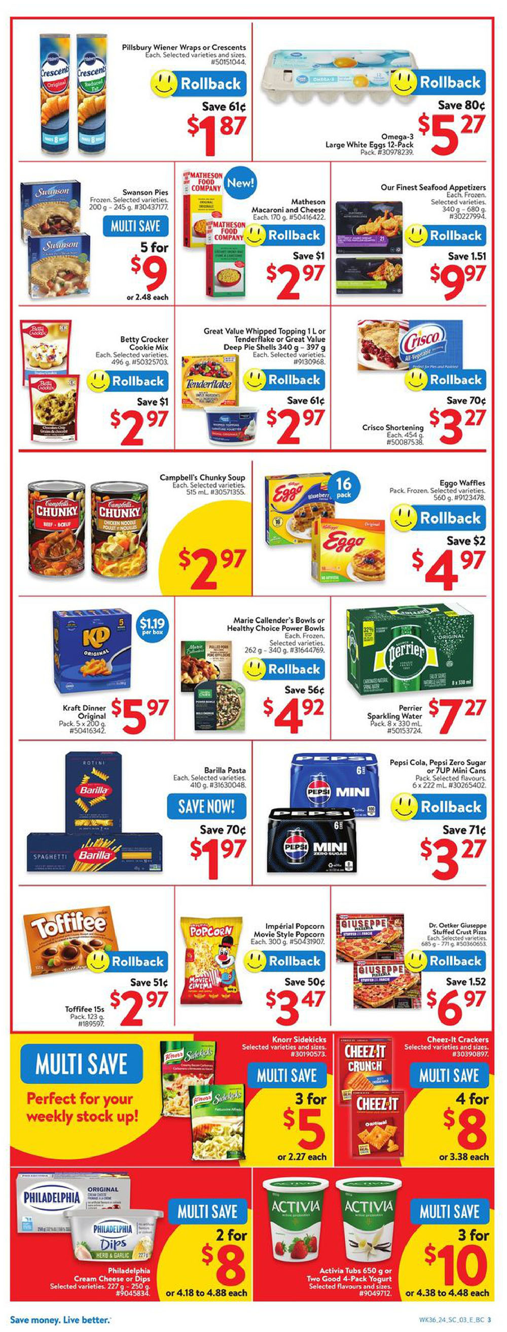 Walmart Canada Western Canada Weekly Flyer Specials from Sep 26th to Oct 2nd 2024 Flyers