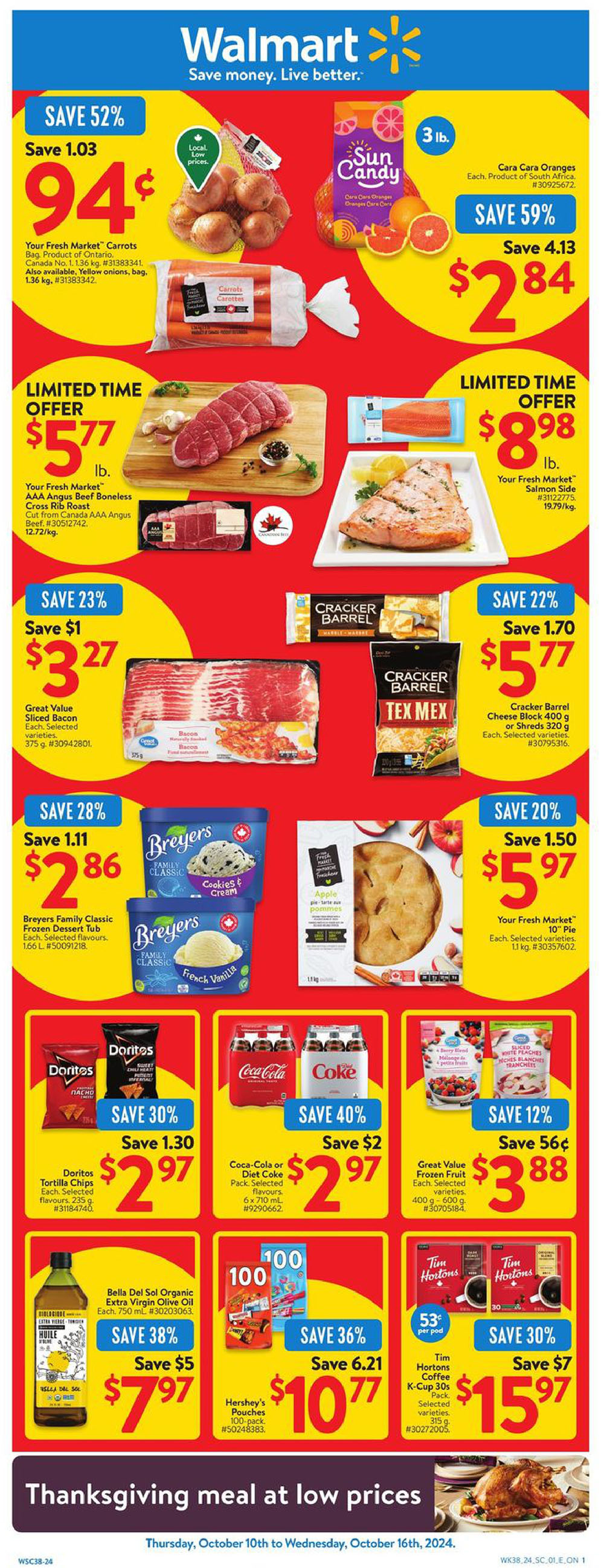 Walmart Canada Ontario Weekly Flyer Specials from Oct 10th to Oct