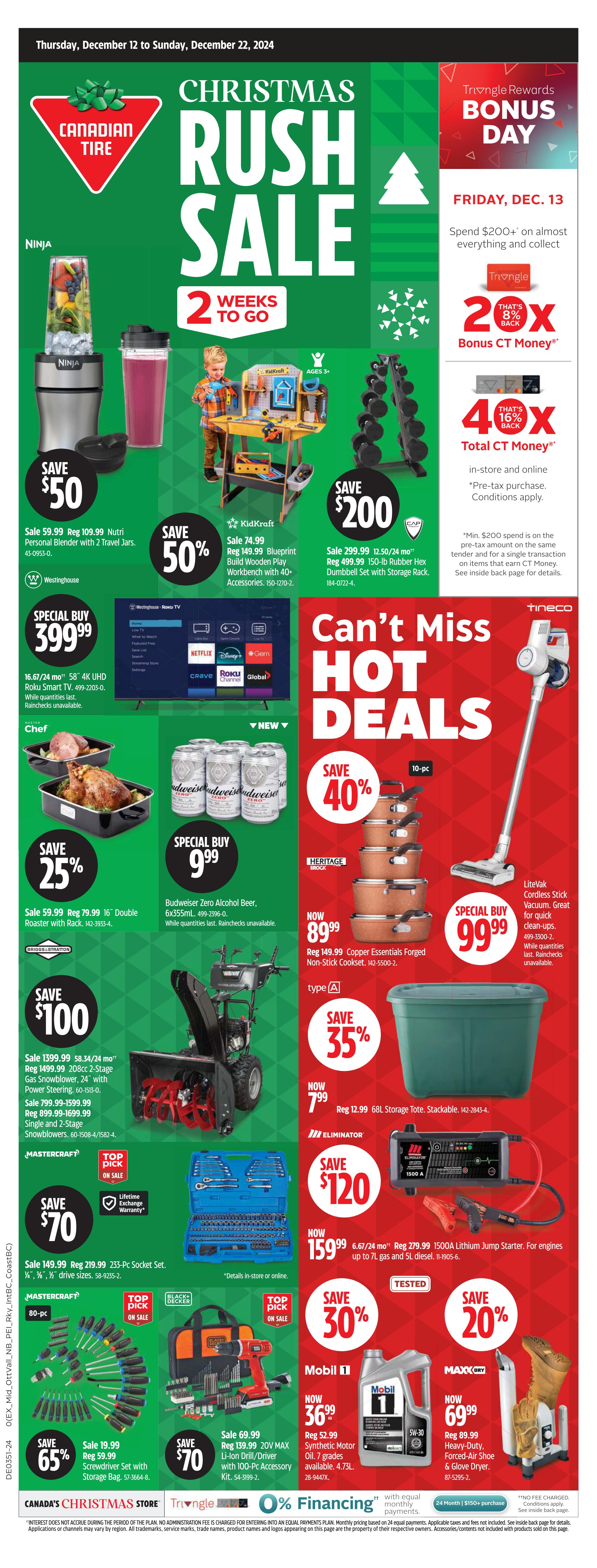Canadian Tire Thompson - 60 Selkirk Avenue - Manitoba | Flyers Online