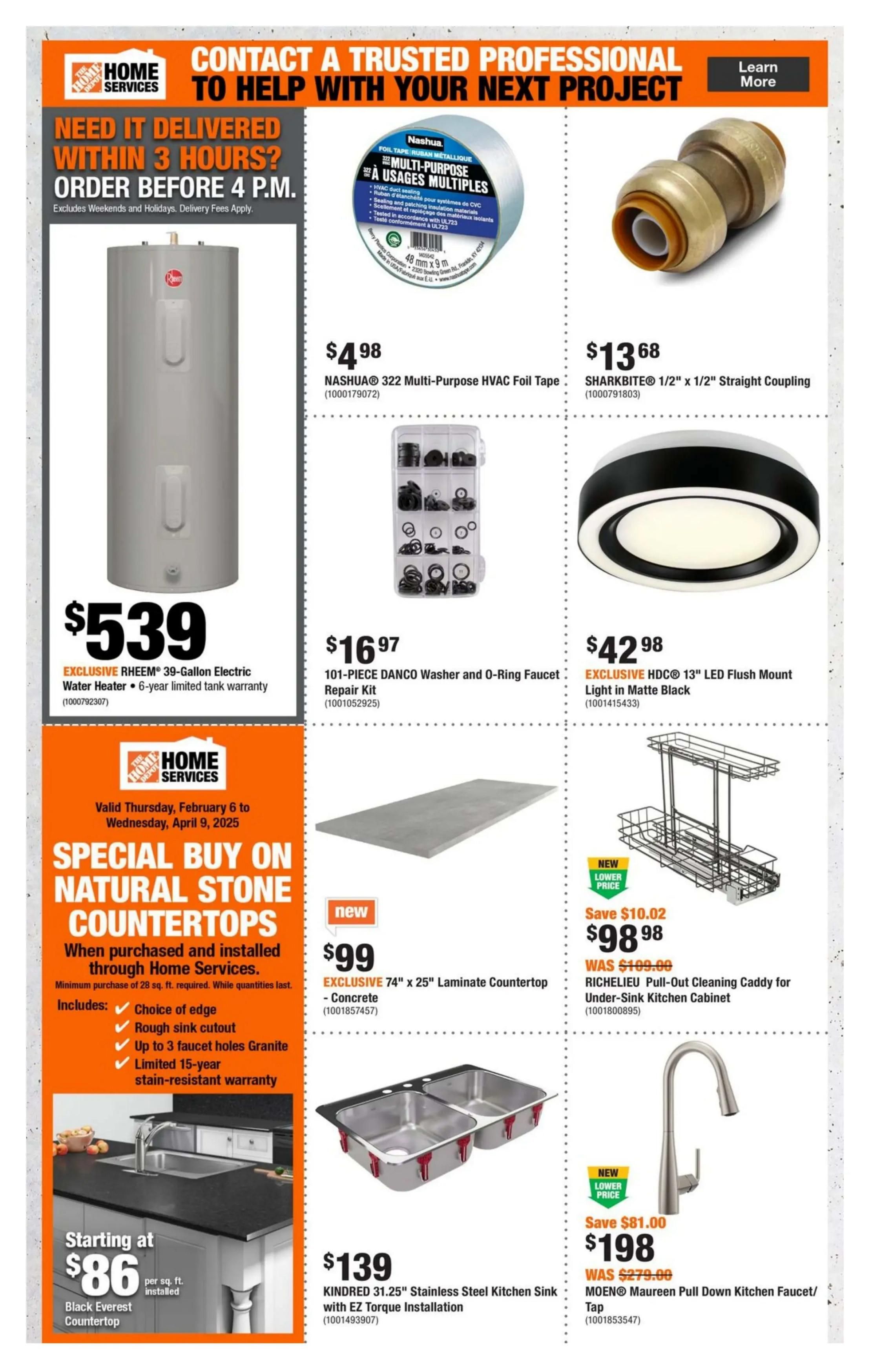 Home depot ontario weekly flyers flyers online