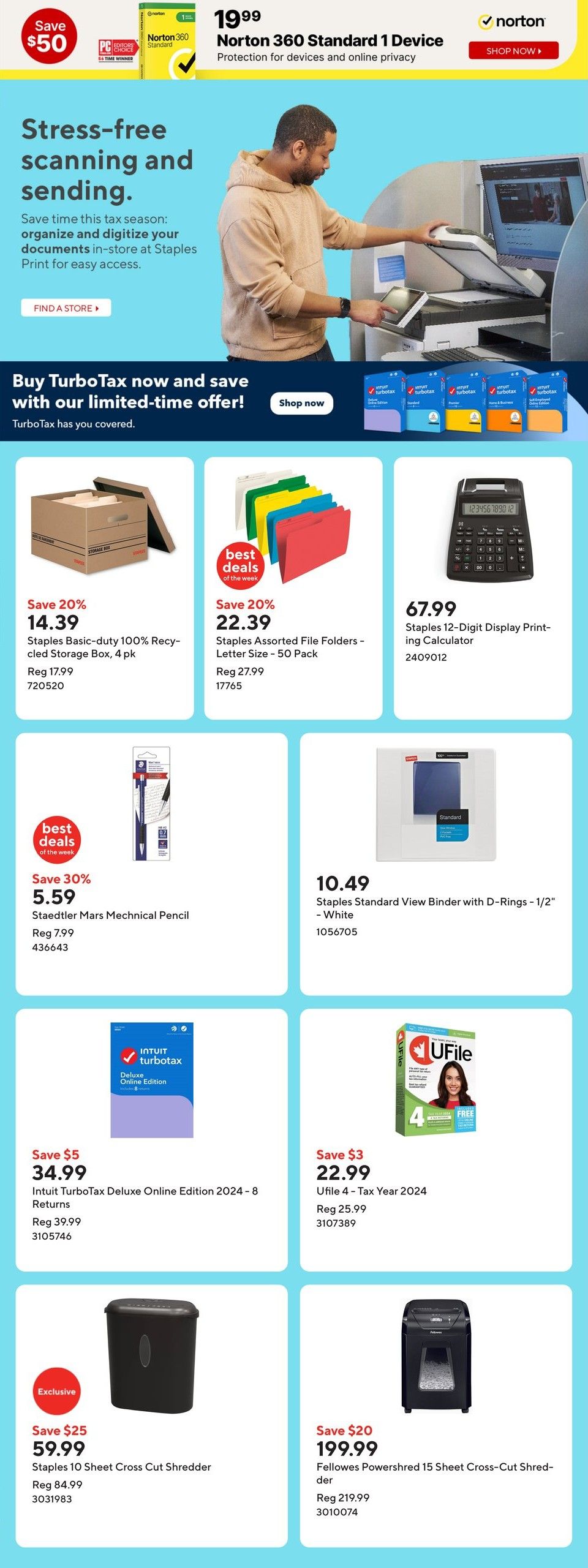 Staples Weekly Flyer Flyers Online
