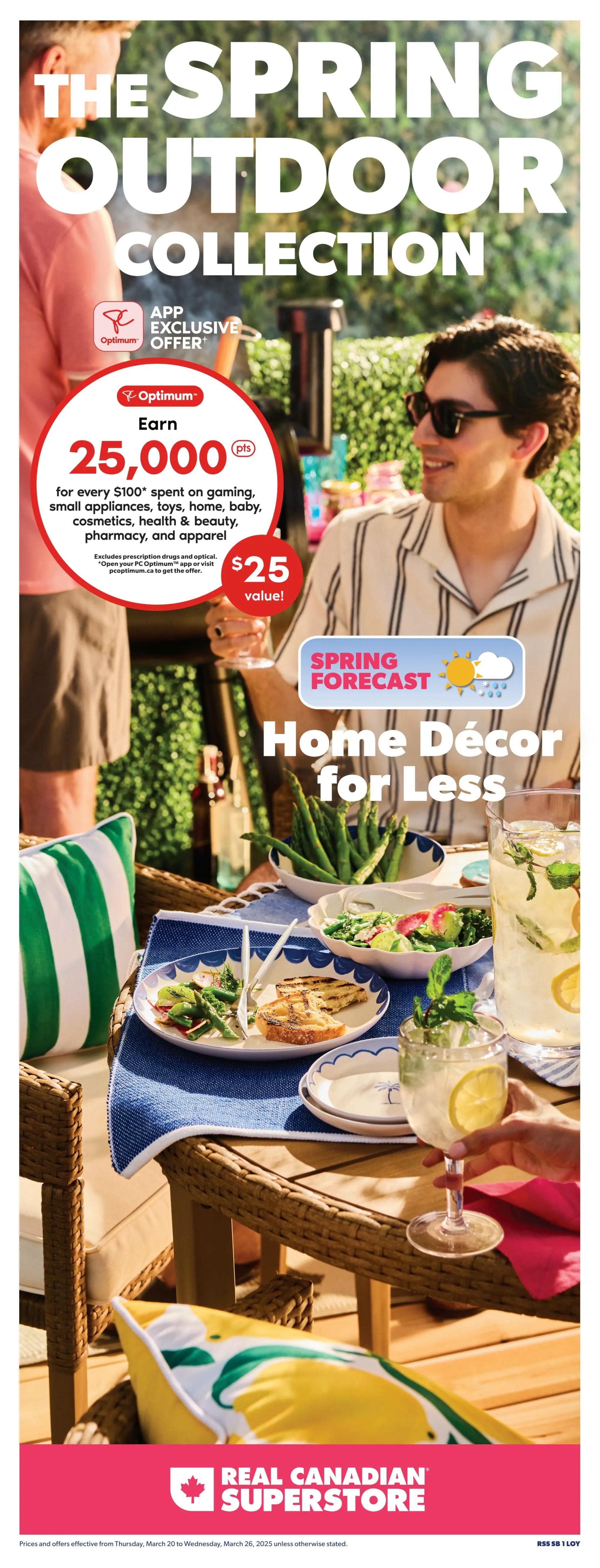 Real Canadian Superstore - The Spring Outdoor Collection