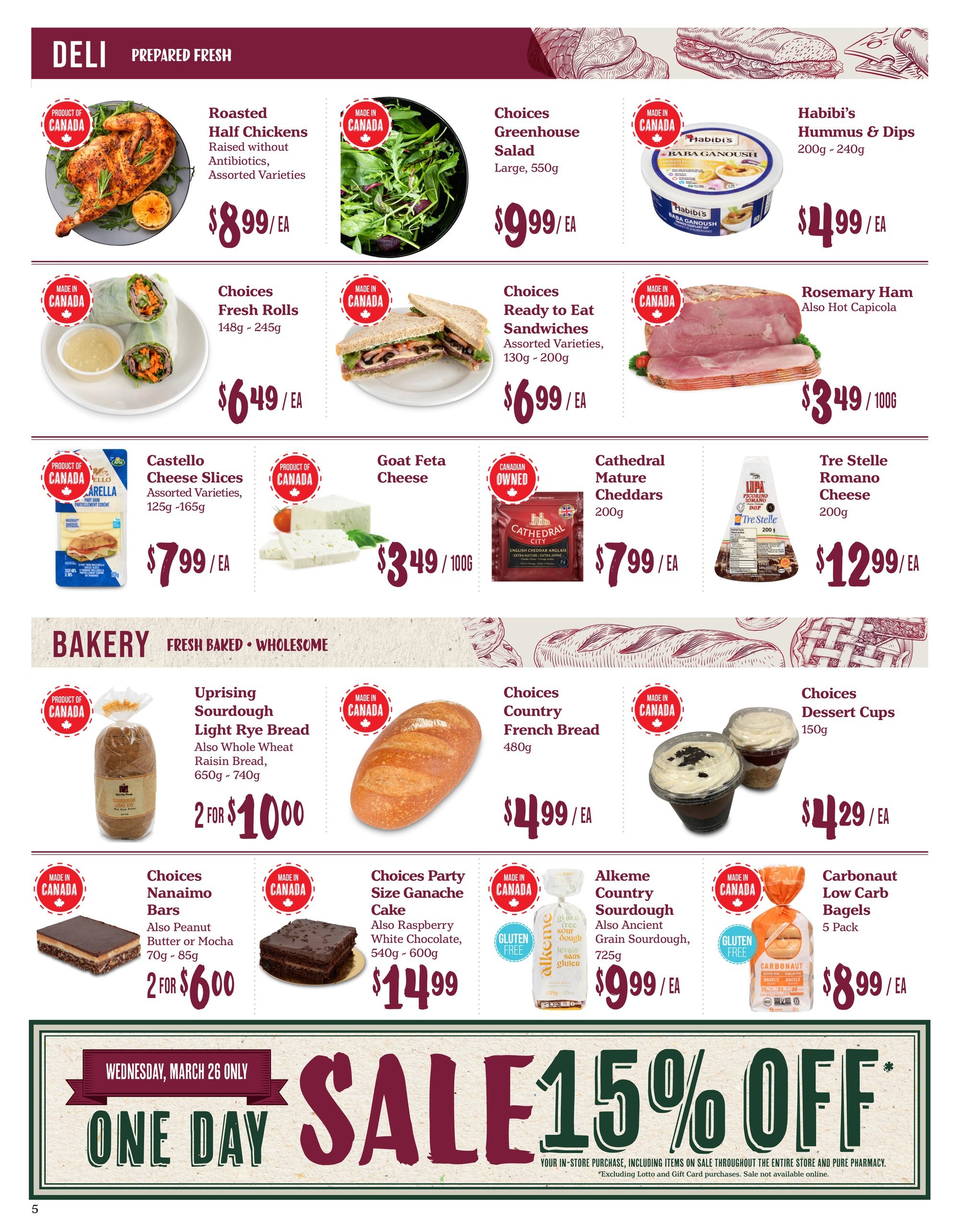 Choices Markets - Weekly Flyer Specials - Valid from March 20 to 26, 2025 - Page 5