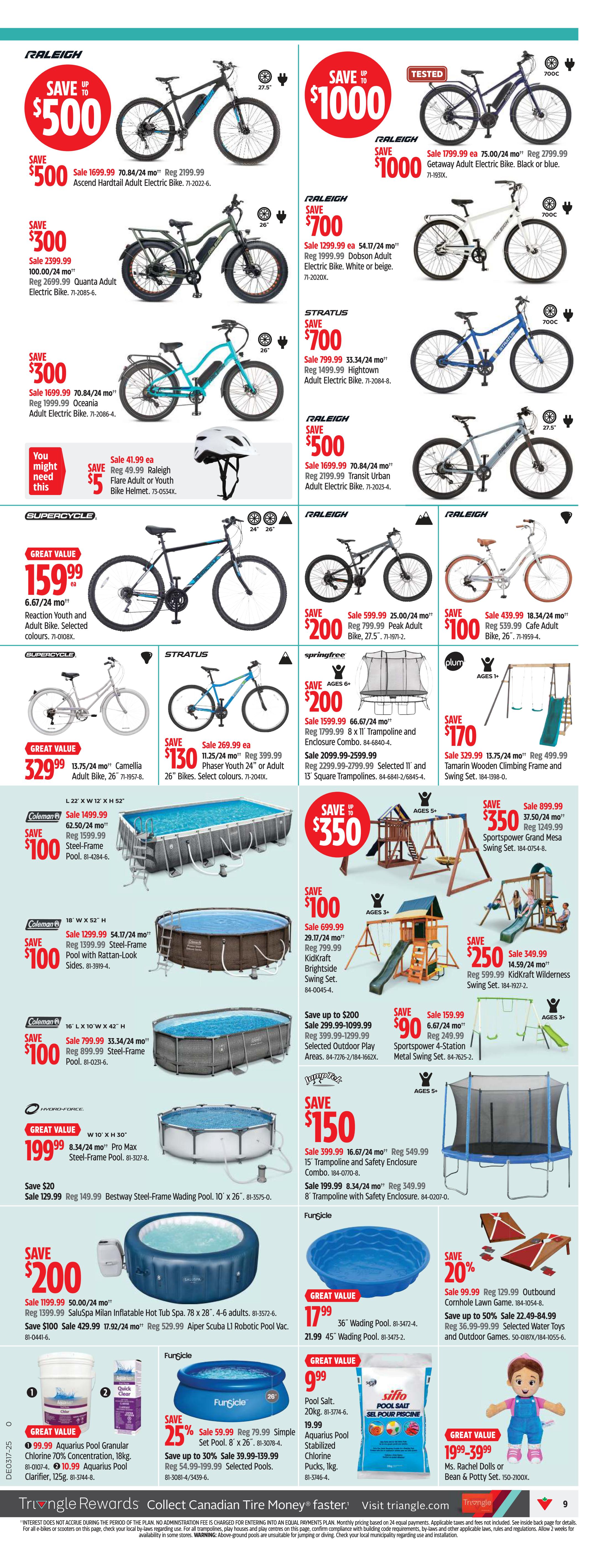 Canadian Tire - Atlantic Canada - Weekly Flyer Specials - Valid from April 17 to 23, 2025 - Page 9