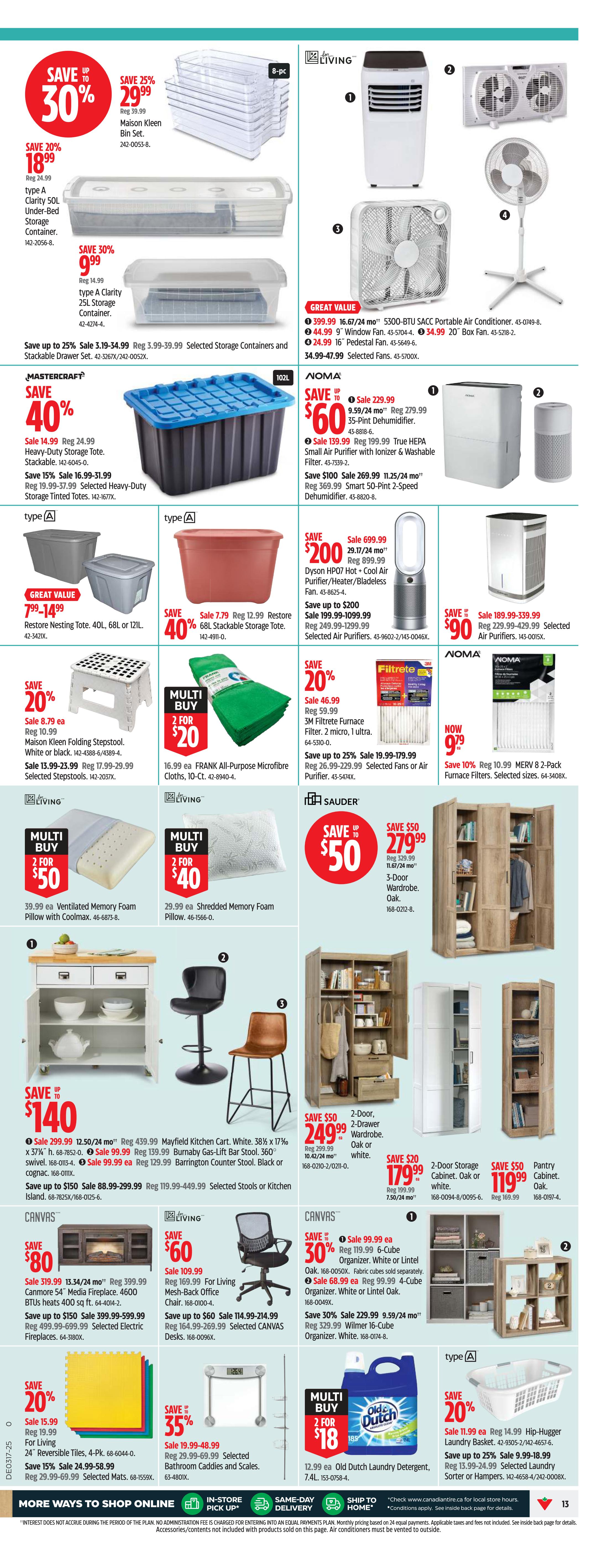 Canadian Tire - Atlantic Canada - Weekly Flyer Specials - Valid from April 17 to 23, 2025 - Page 13