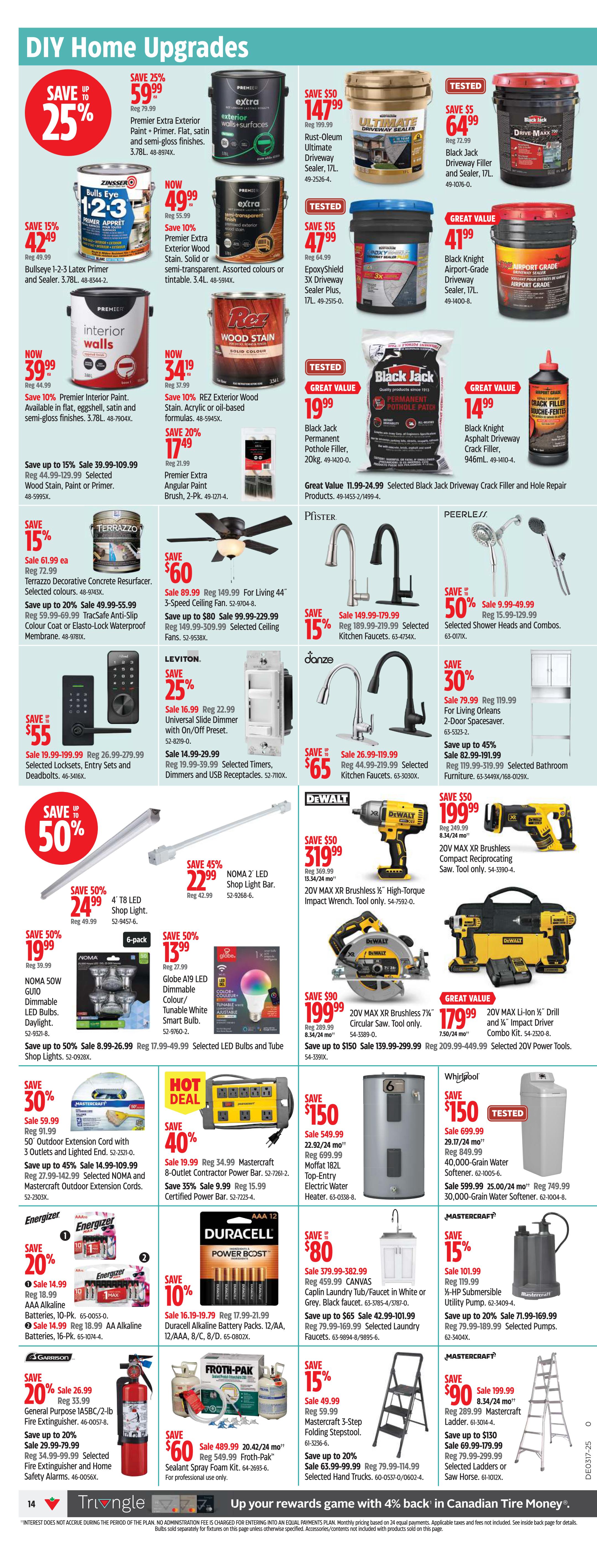 Canadian Tire - Atlantic Canada - Weekly Flyer Specials - Valid from April 17 to 23, 2025 - Page 14