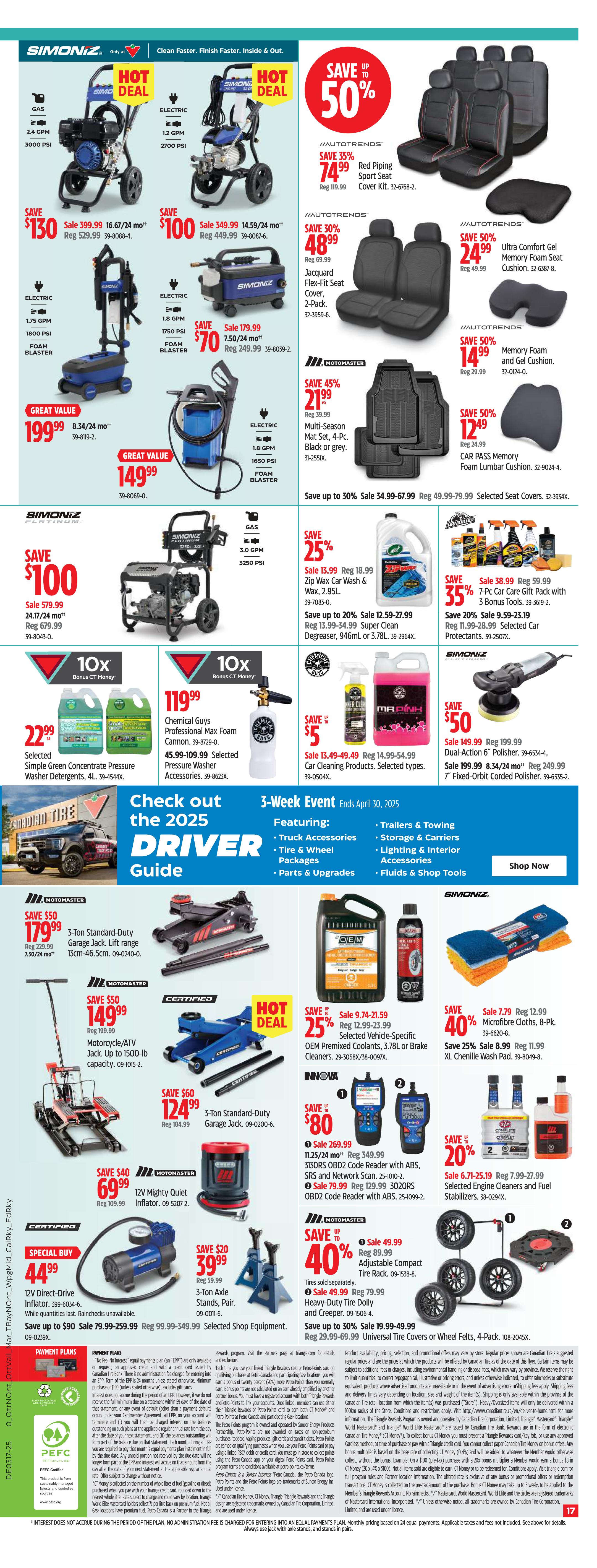 Canadian Tire - Atlantic Canada - Weekly Flyer Specials - Valid from April 17 to 23, 2025 - Page 17