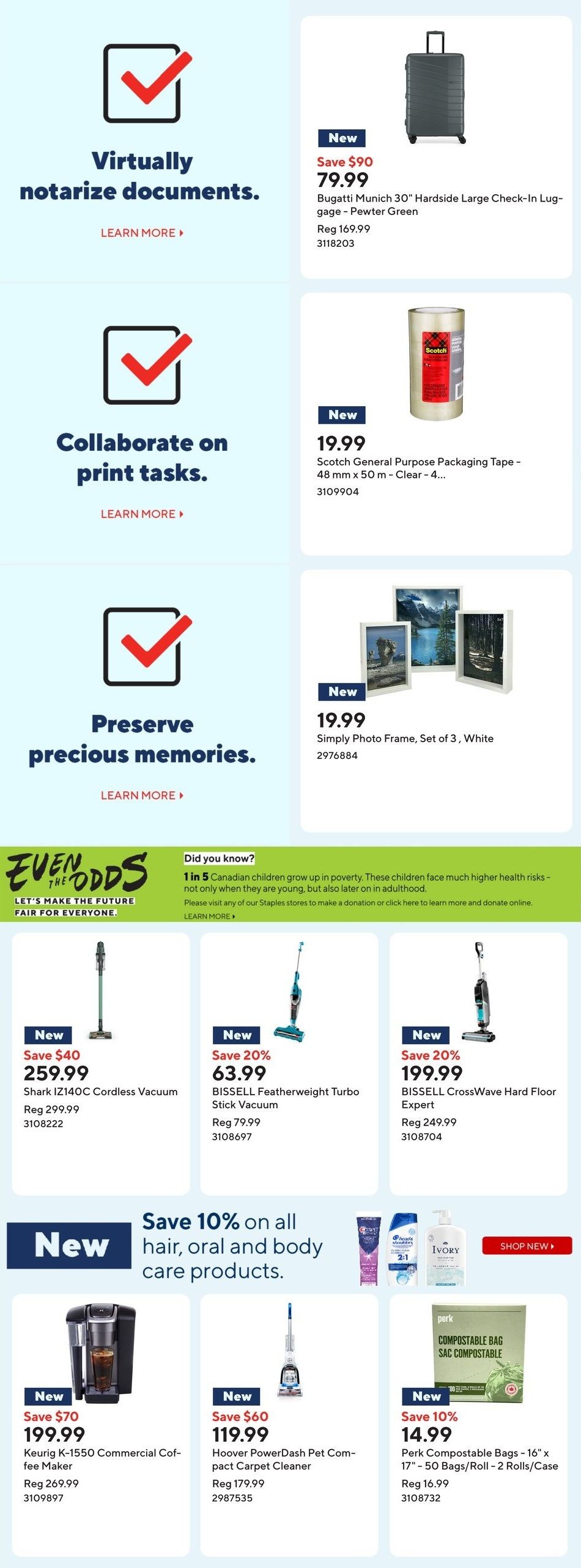 Staples - Weekly Flyer Specials - Valid from April 16 to 22, 2025 - Page 3