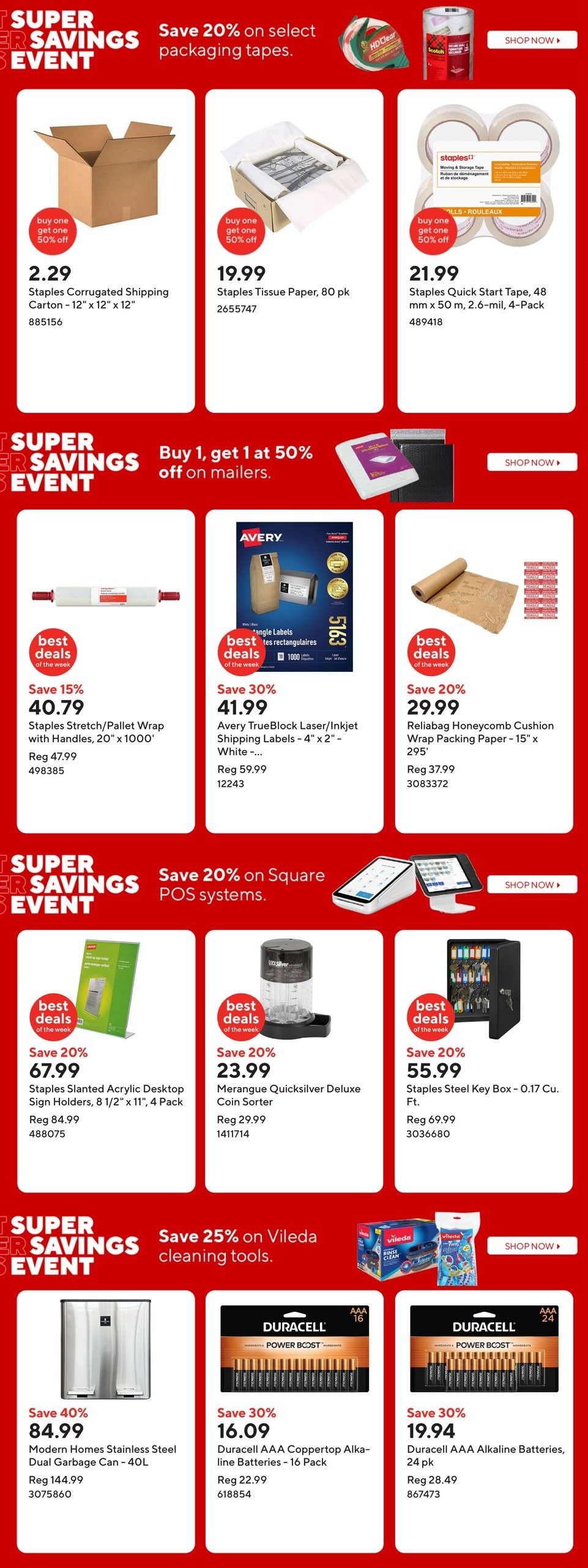 Staples - Weekly Flyer Specials - Valid from April 16 to 22, 2025 - Page 5