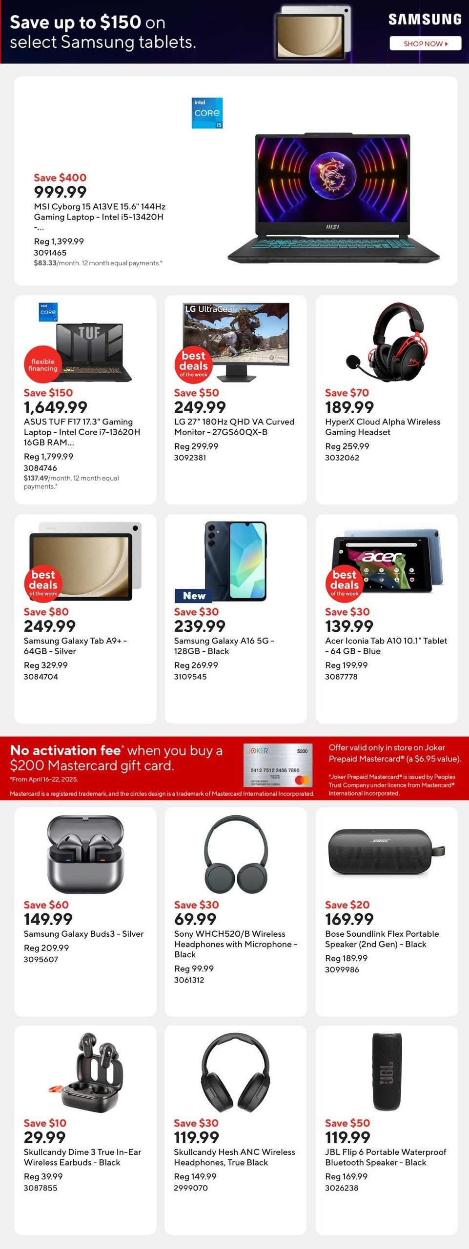 Staples - Weekly Flyer Specials - Valid from April 16 to 22, 2025 - Page 8