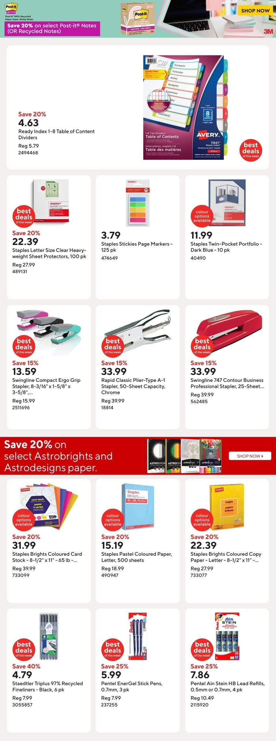 Staples - Weekly Flyer Specials - Valid from April 16 to 22, 2025 - Page 11