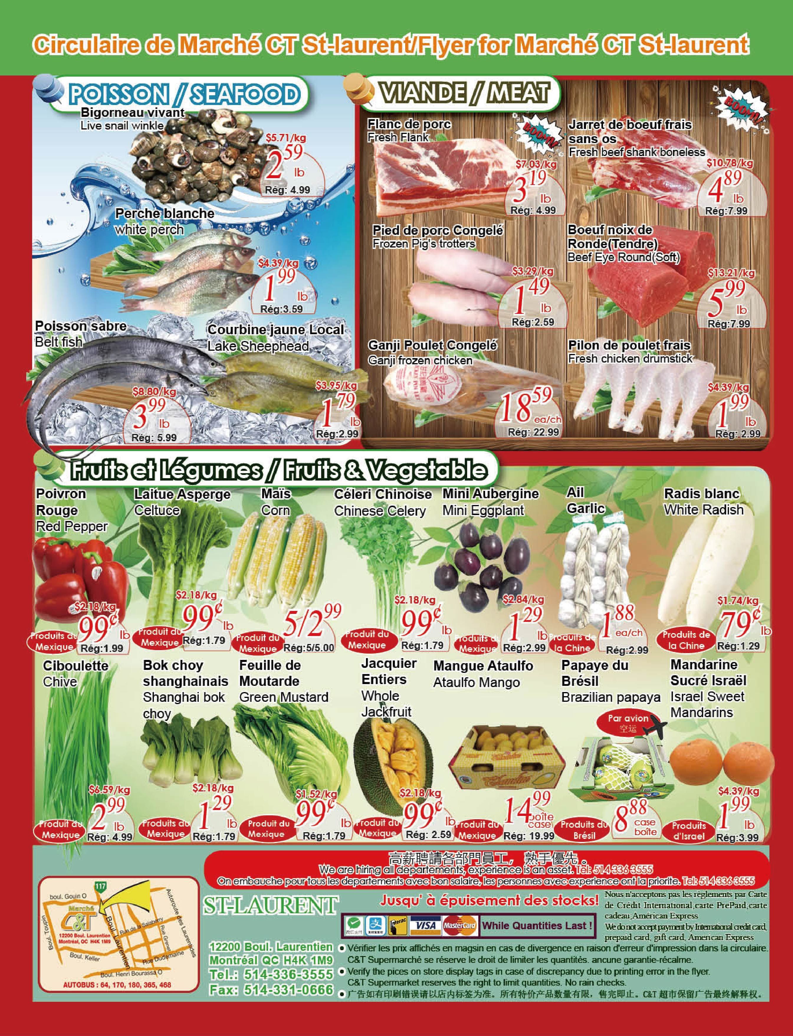 C&T Supermarket - St. Laurent - Weekly Flyer Specials - Valid from April 17 to 23, 2025 - Page 2