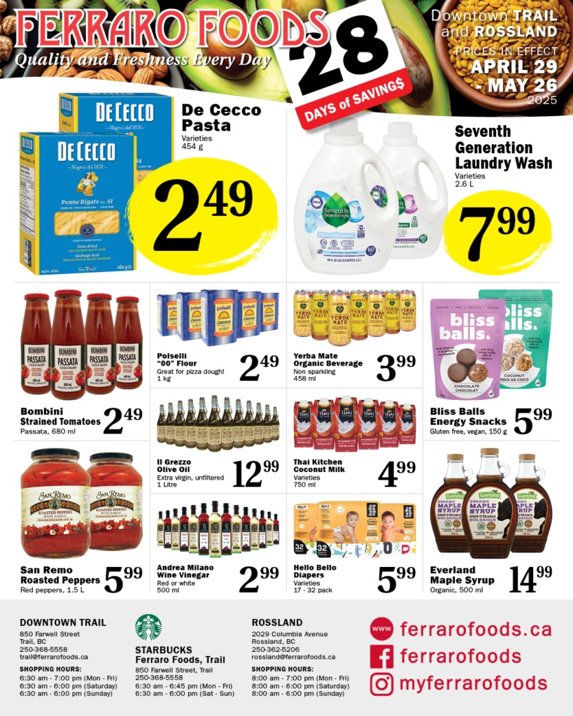 Ferraro Foods - Monthly Savings - Valid from April 29 to May 26, 2025 - Page 2