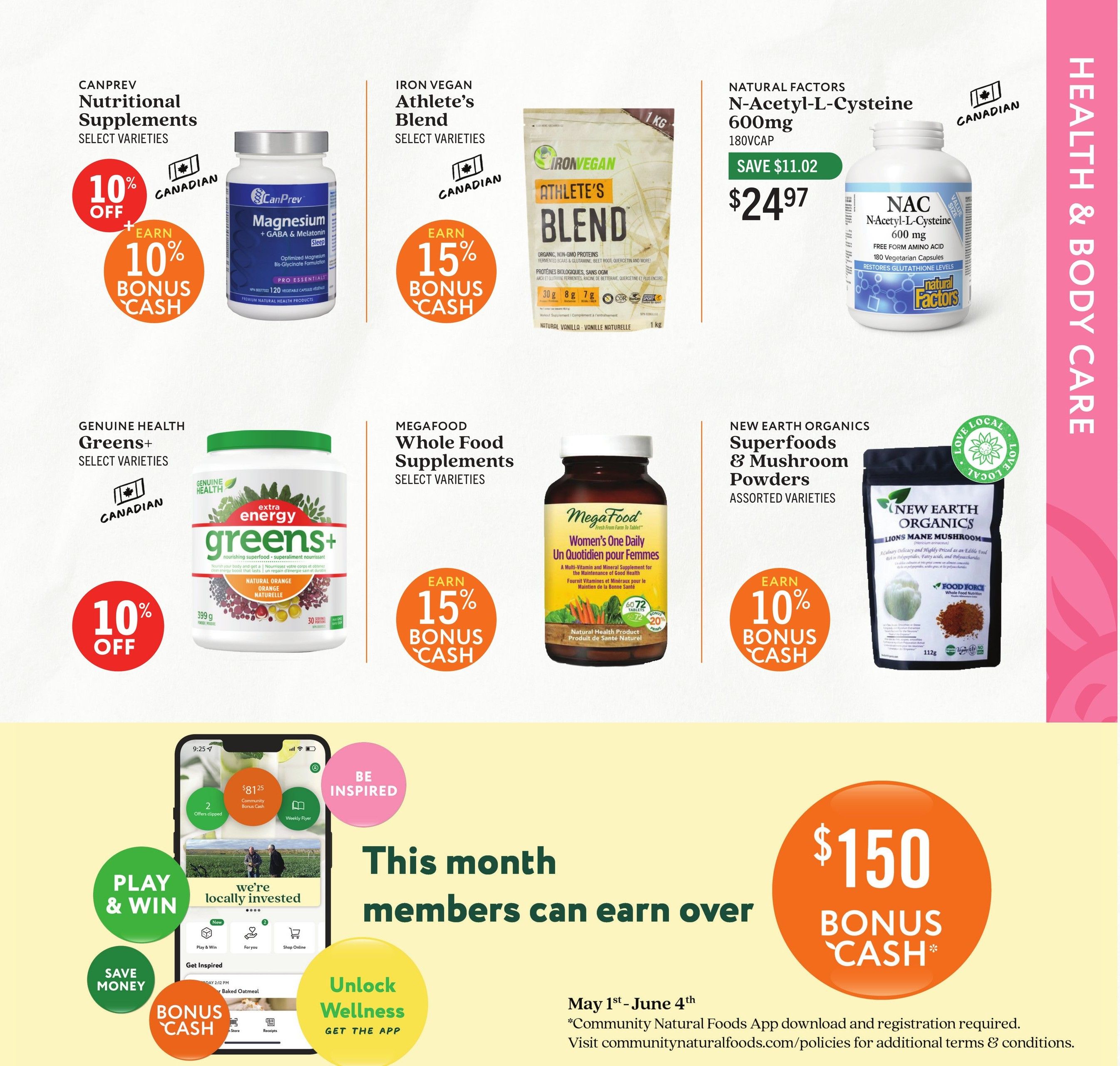 Community Natural Foods - Monthly Savings - Valid from May 1 to June 4, 2025 - Page 2