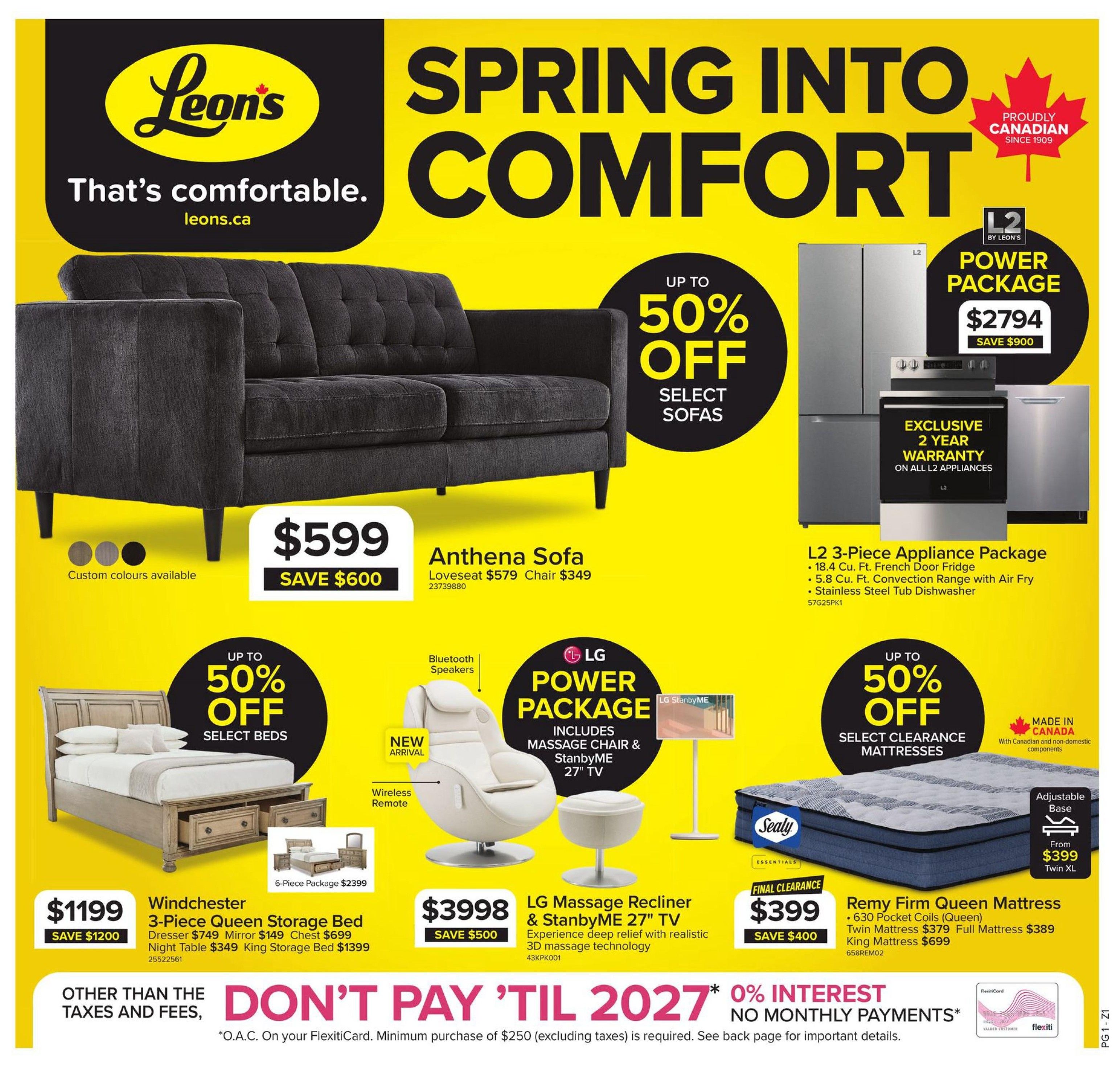 Leon's - 3 Weeks of Savings - Valid from May 1 to 21, 2025 - Page 1