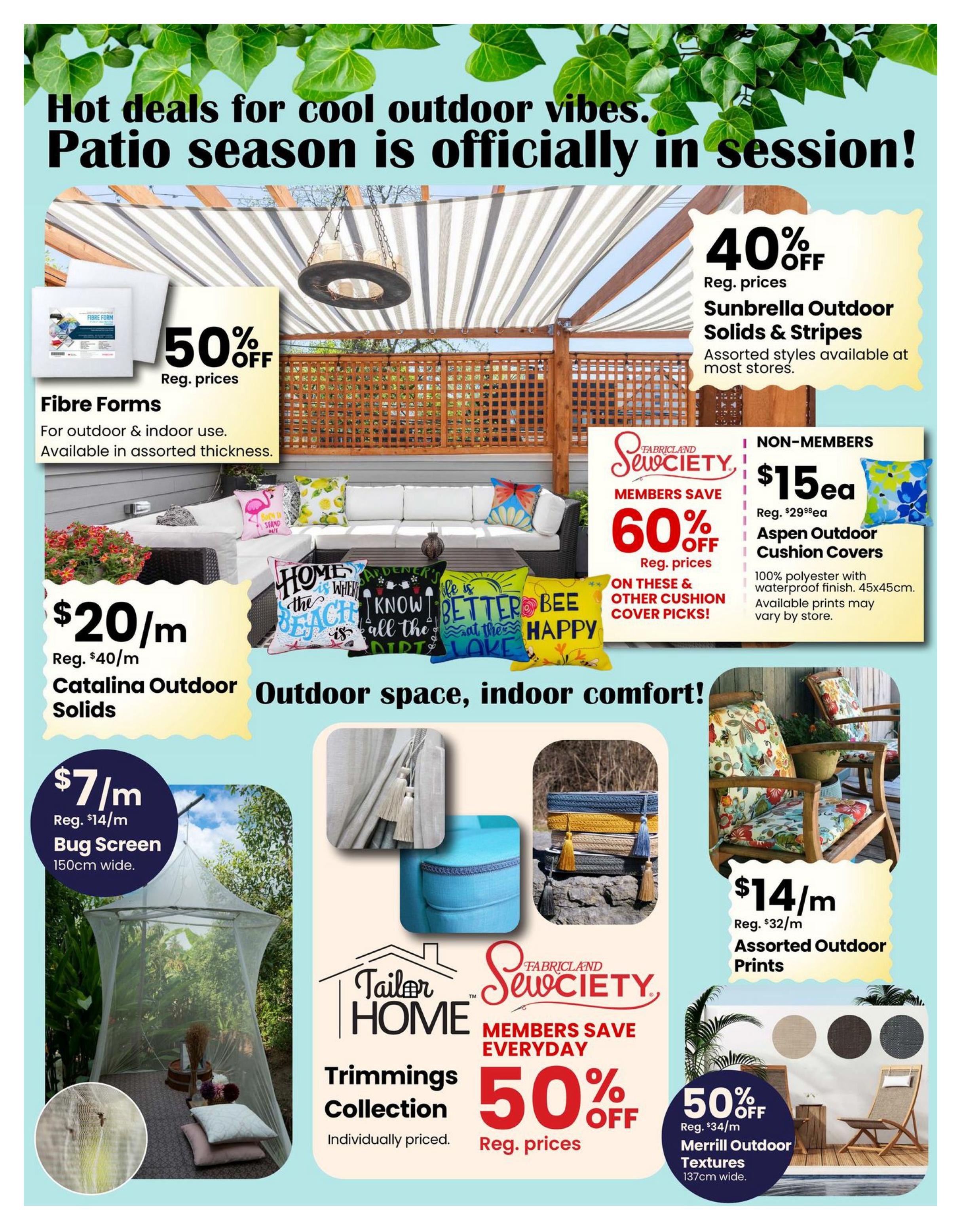Fabricland - Western Canada - Monthly Savings - Valid from May 1 to 31, 2025 - Page 10