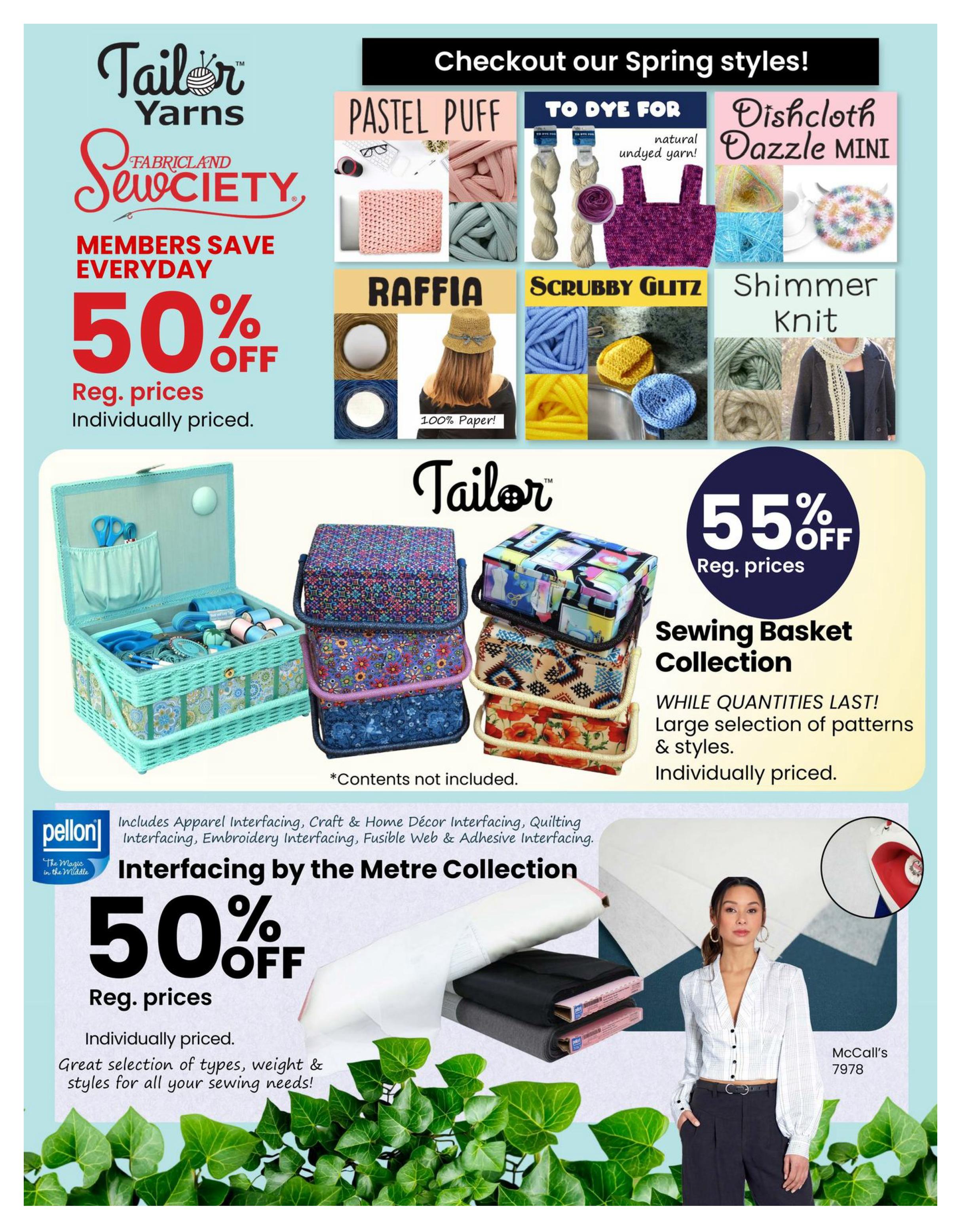 Fabricland - Western Canada - Monthly Savings - Valid from May 1 to 31, 2025 - Page 14