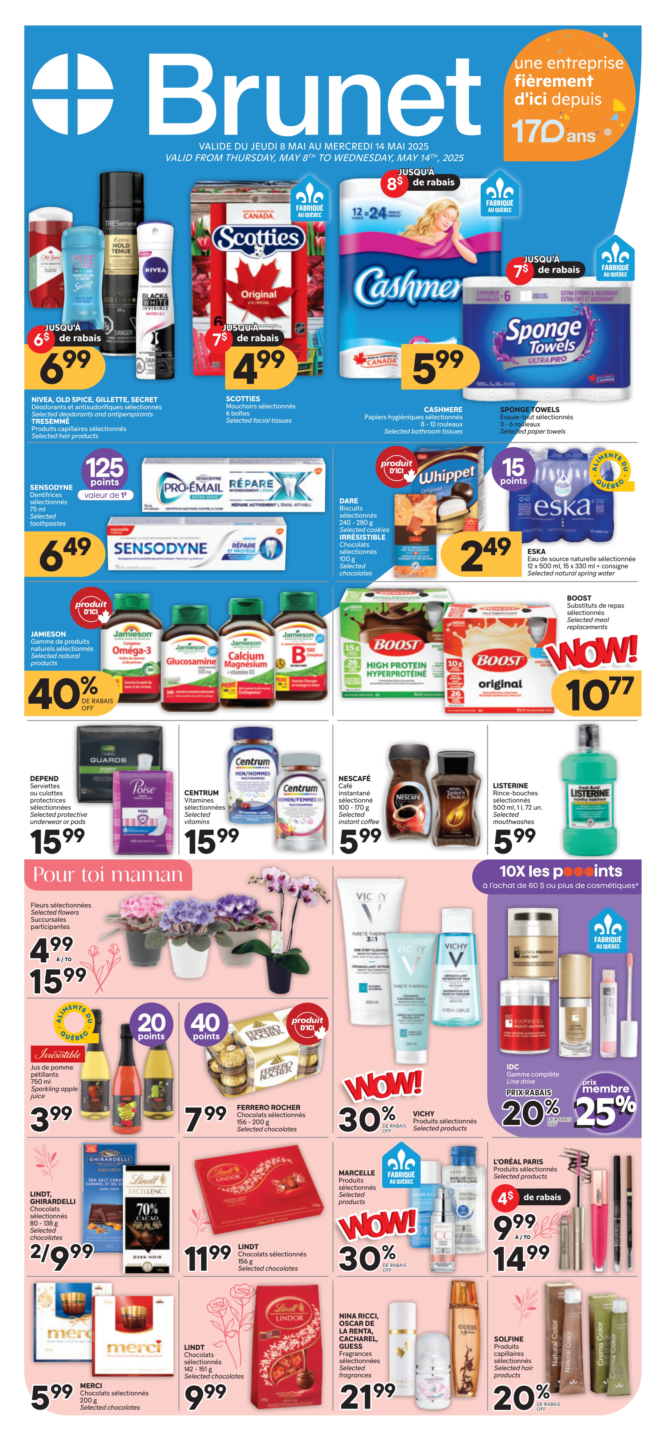 Brunet - Weekly Flyer Specials - Valid from May 8 to 14, 2025 - Page 1