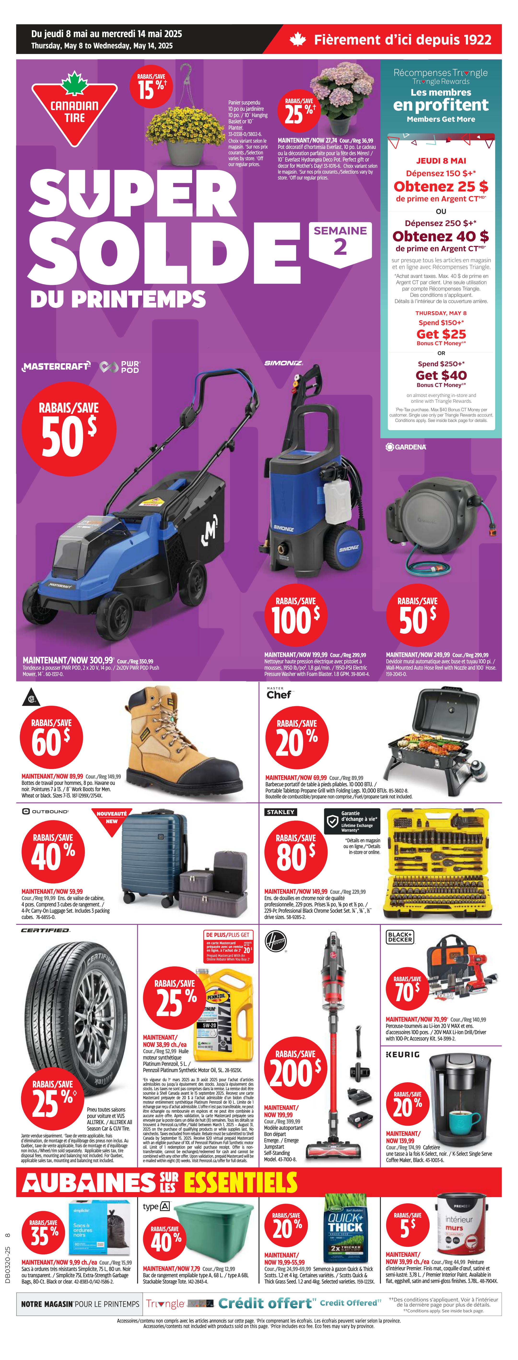 Canadian Tire - Quebec - Weekly Flyer Specials