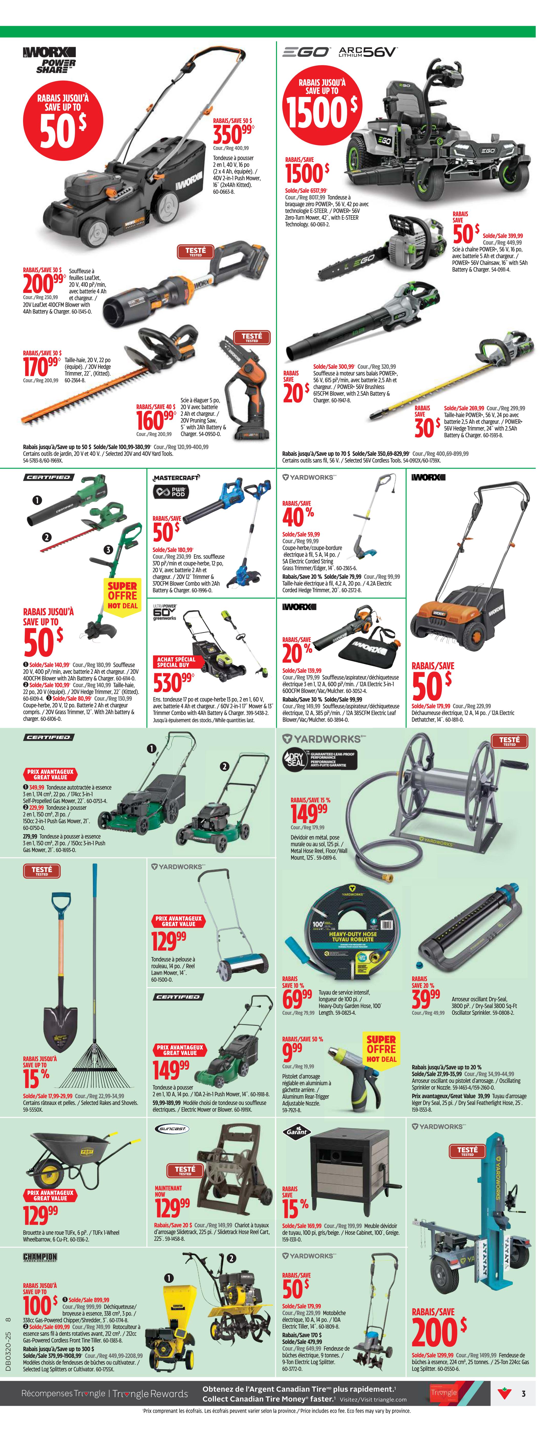 Canadian Tire - Quebec - Weekly Flyer Specials - Valid from May 8 to 14, 2025 - Page 3