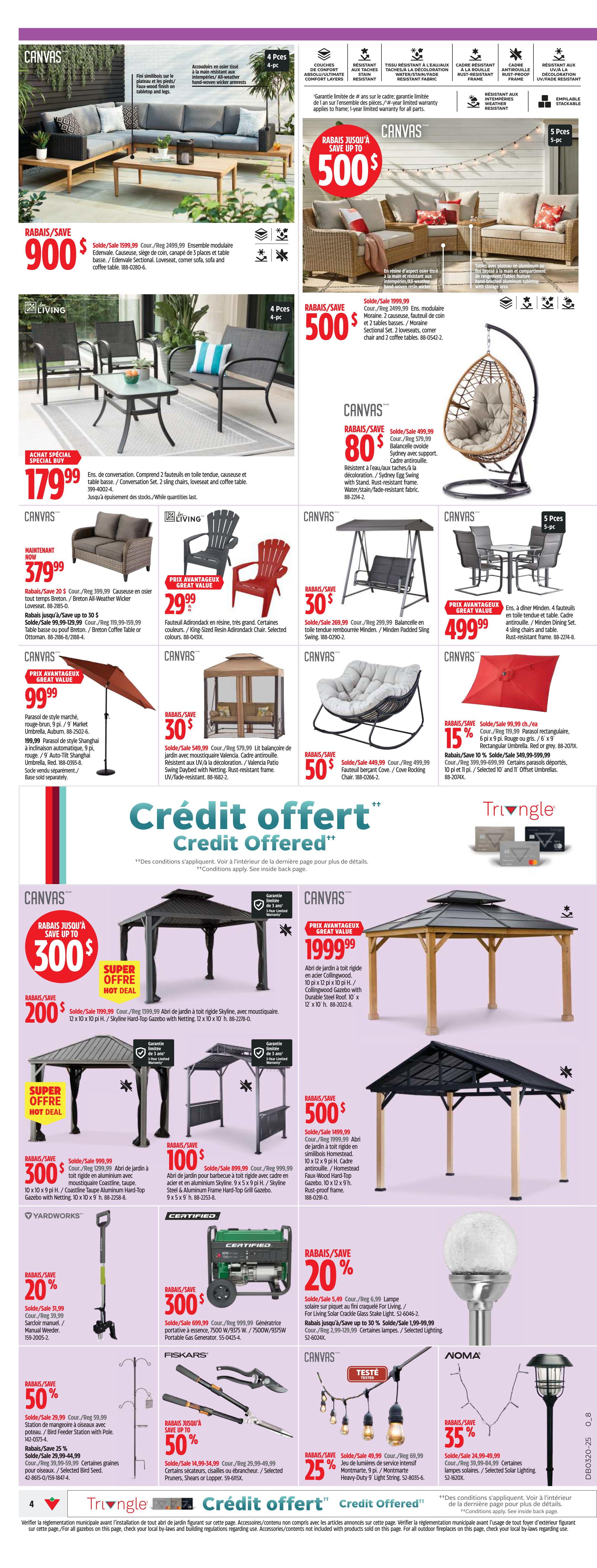 Canadian Tire - Quebec - Weekly Flyer Specials - Valid from May 8 to 14, 2025 - Page 4