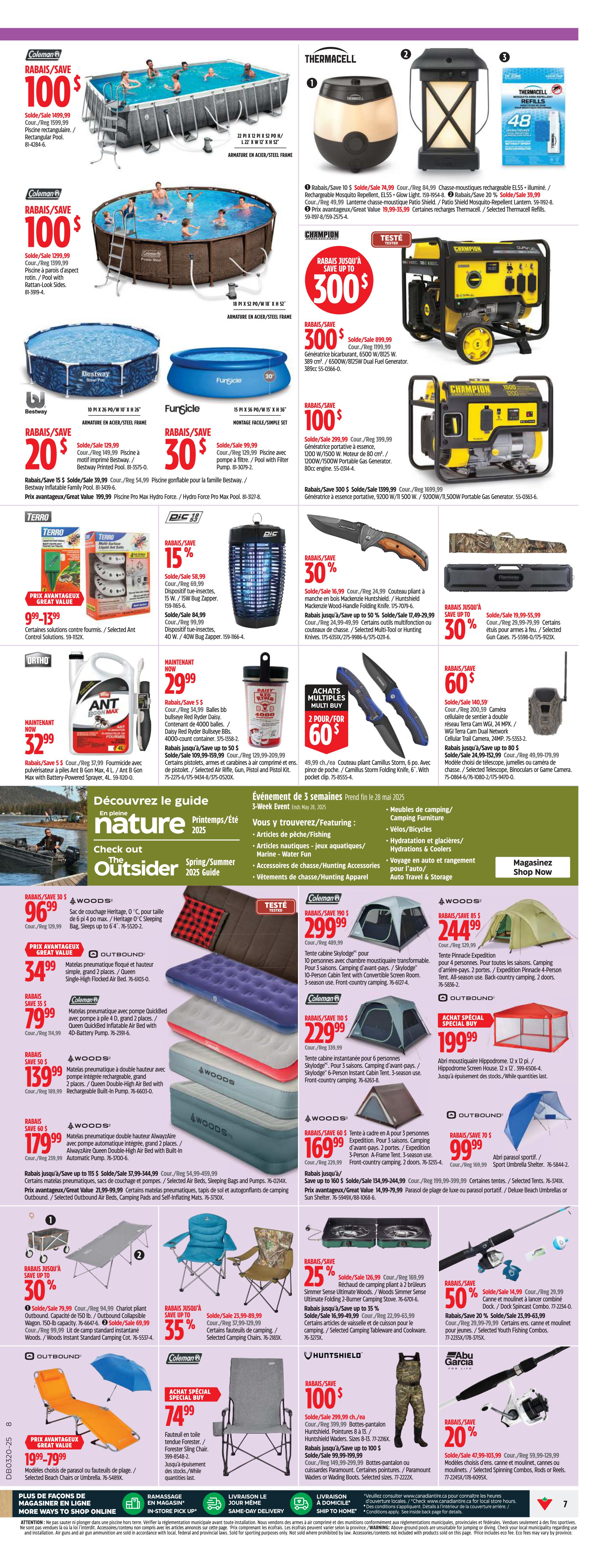 Canadian Tire - Quebec - Weekly Flyer Specials - Valid from May 8 to 14, 2025 - Page 7