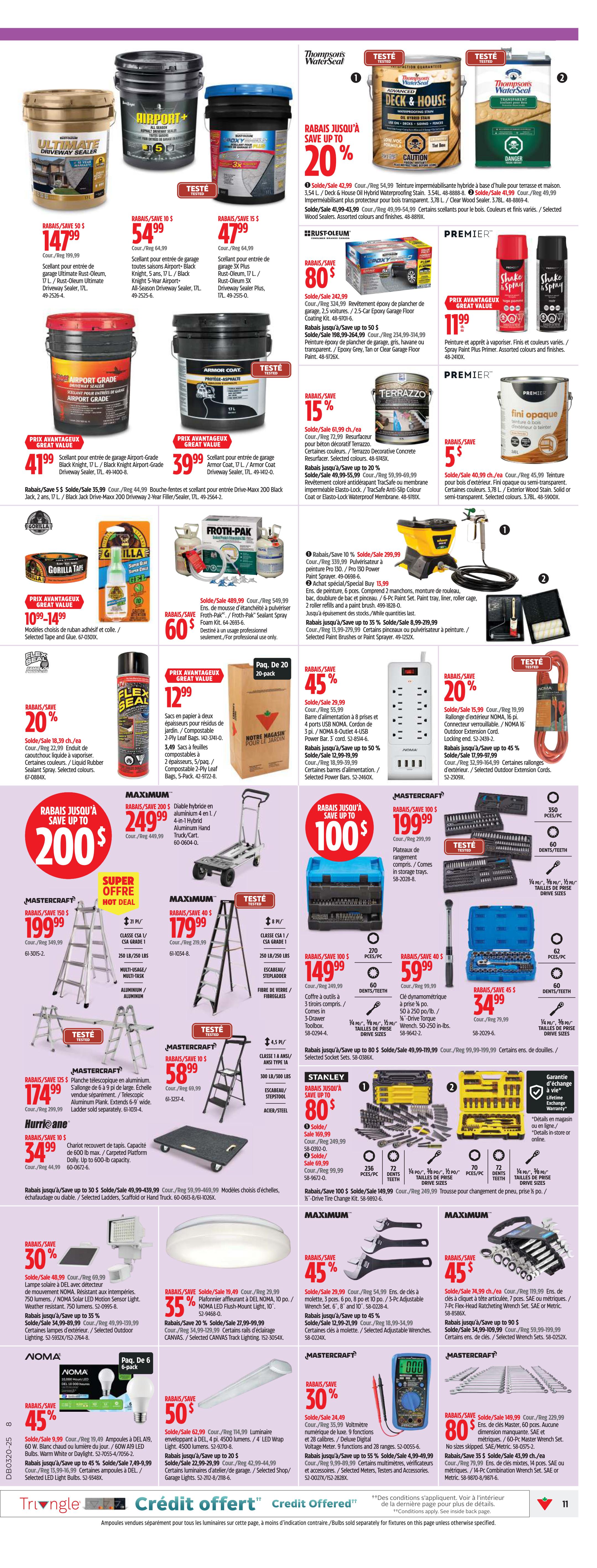 Canadian Tire - Quebec - Weekly Flyer Specials - Valid from May 8 to 14, 2025 - Page 11