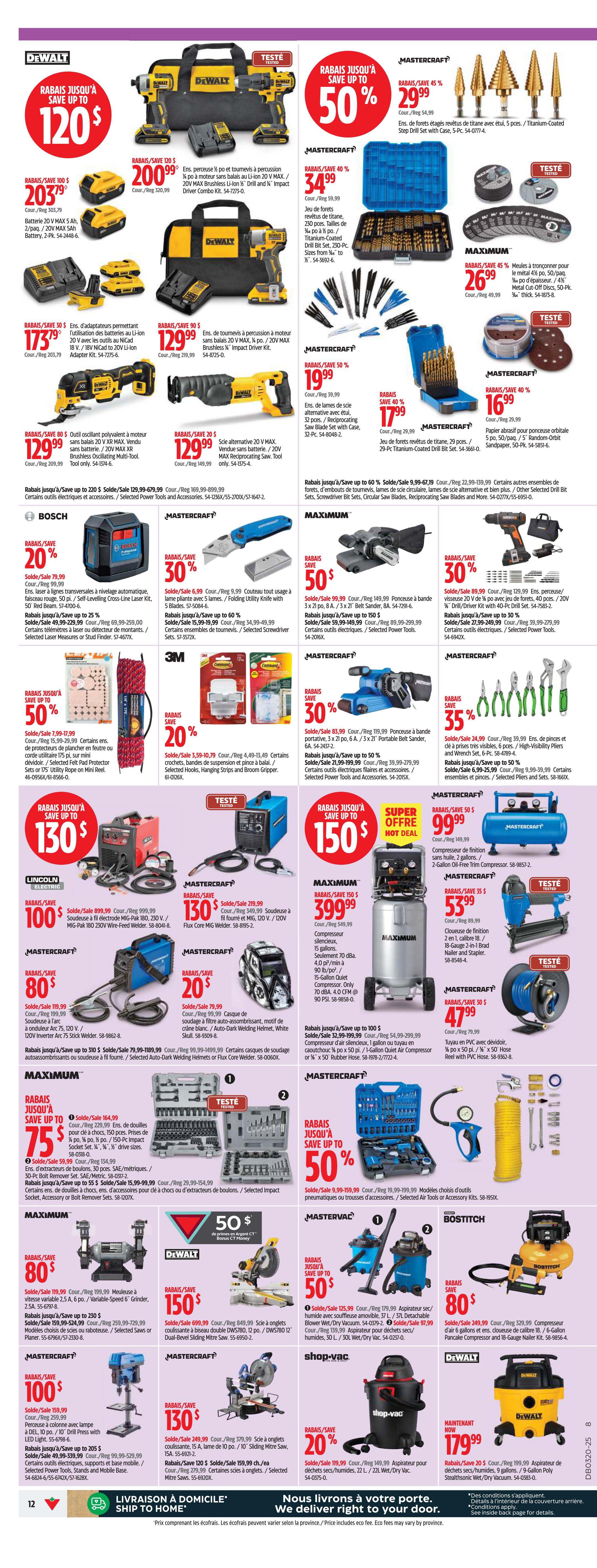 Canadian Tire - Quebec - Weekly Flyer Specials - Valid from May 8 to 14, 2025 - Page 12