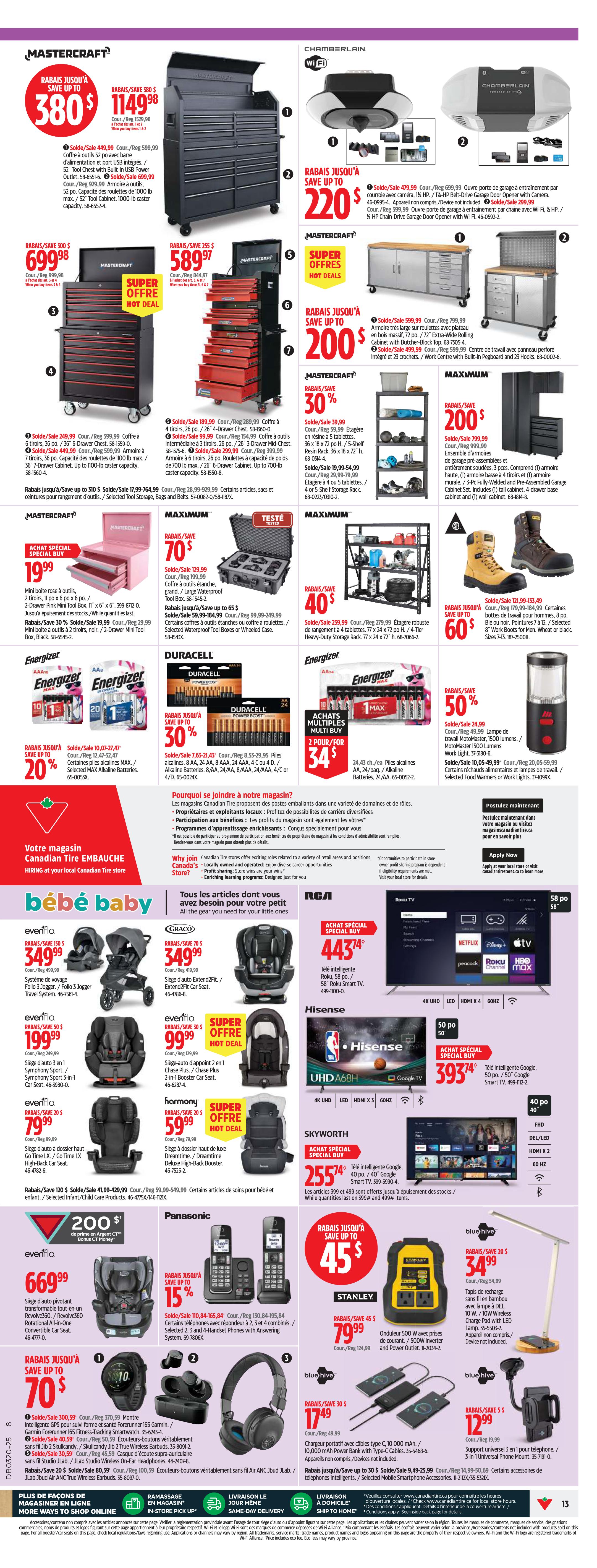 Canadian Tire - Quebec - Weekly Flyer Specials - Valid from May 8 to 14, 2025 - Page 13