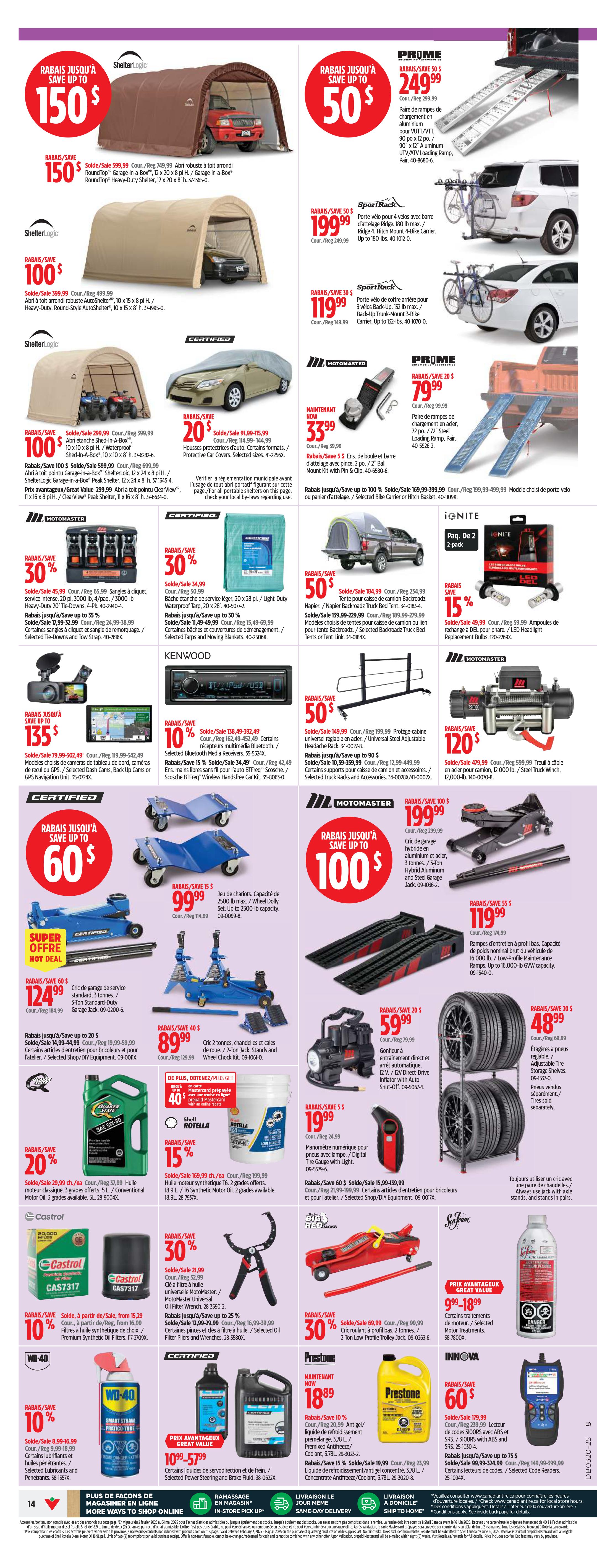Canadian Tire - Quebec - Weekly Flyer Specials - Valid from May 8 to 14, 2025 - Page 14