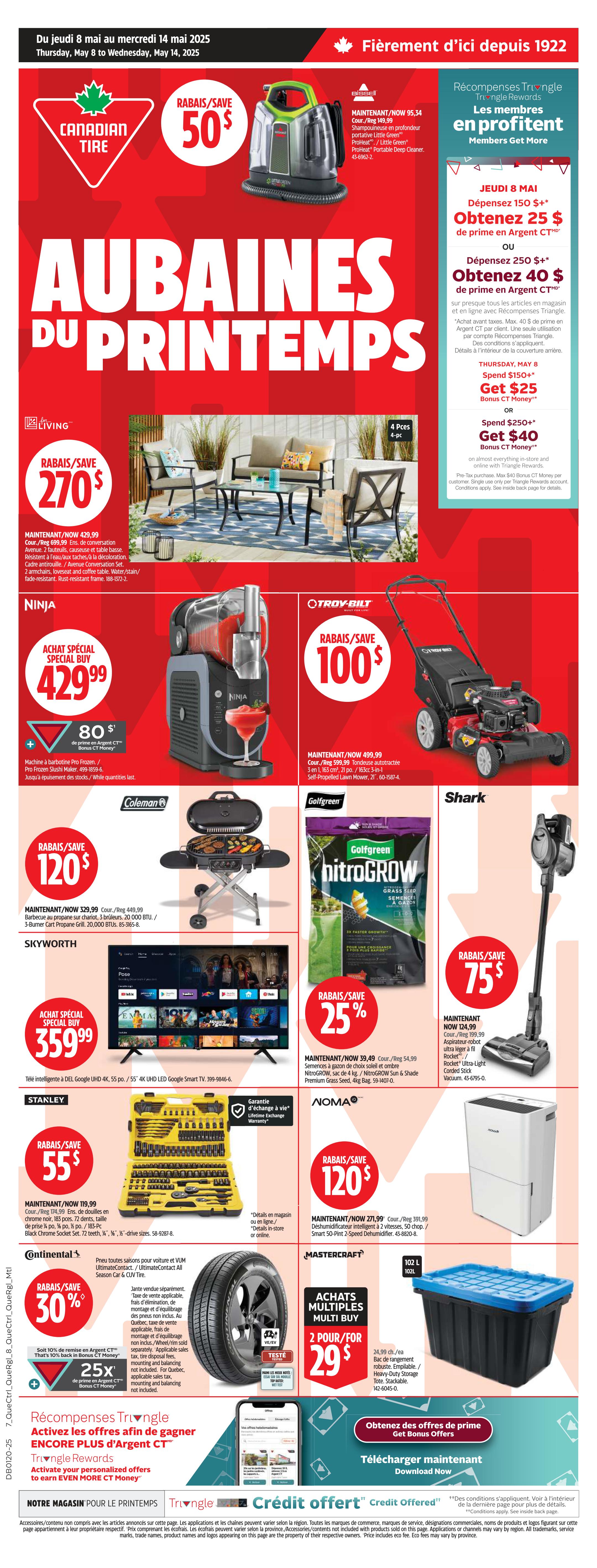 Canadian Tire - Quebec - Weekly Flyer Specials - Valid from May 8 to 14, 2025 - Page 18