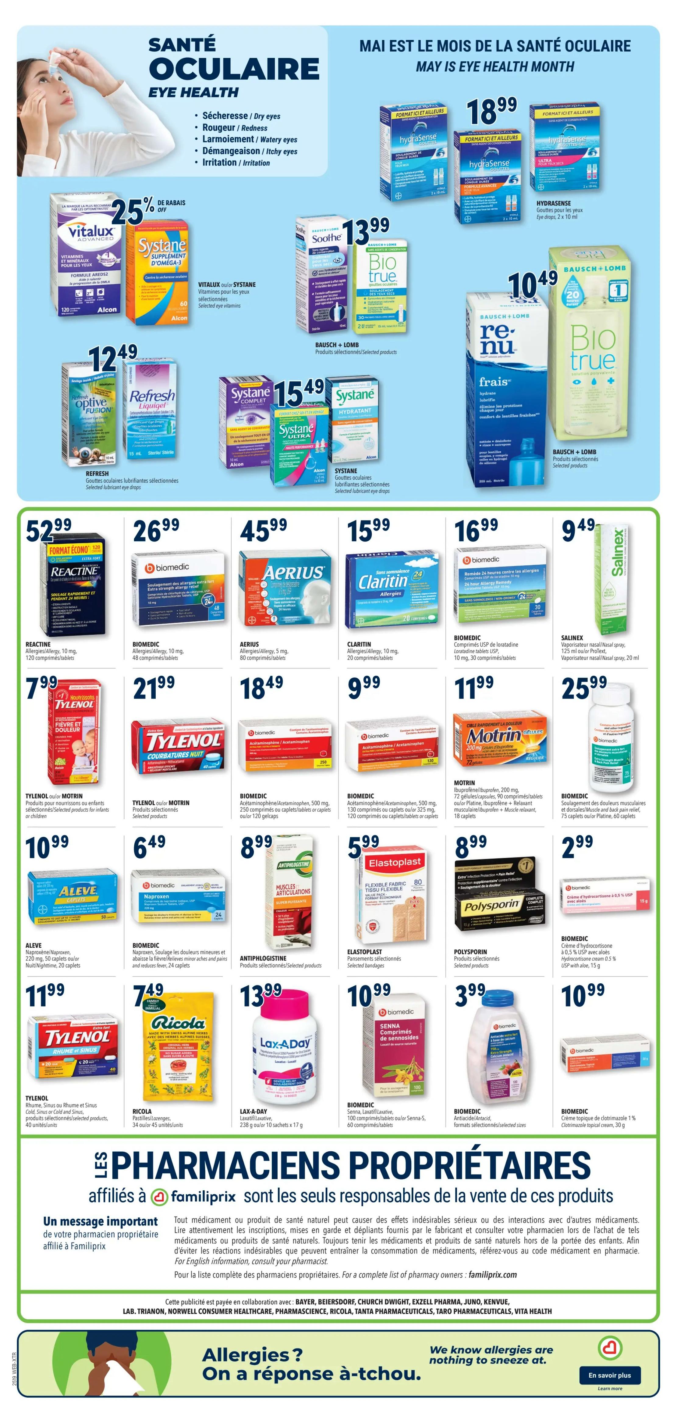 Familiprix - Weekly Flyer Specials - Valid from May 8 to 14, 2025 - Page 4