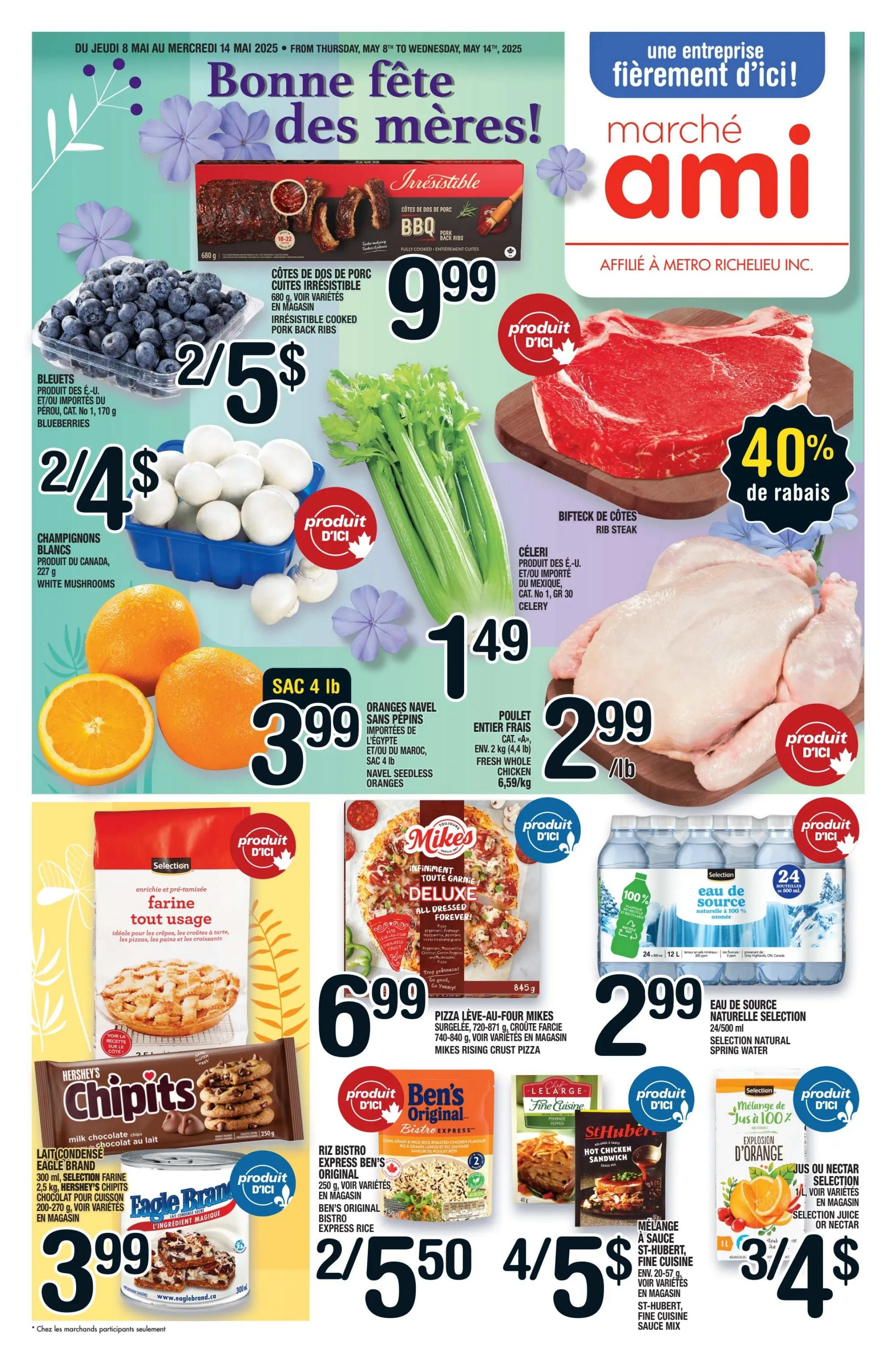 Marché Ami - Weekly Flyer Specials - Valid from May 8 to 14, 2025 - Page 1
