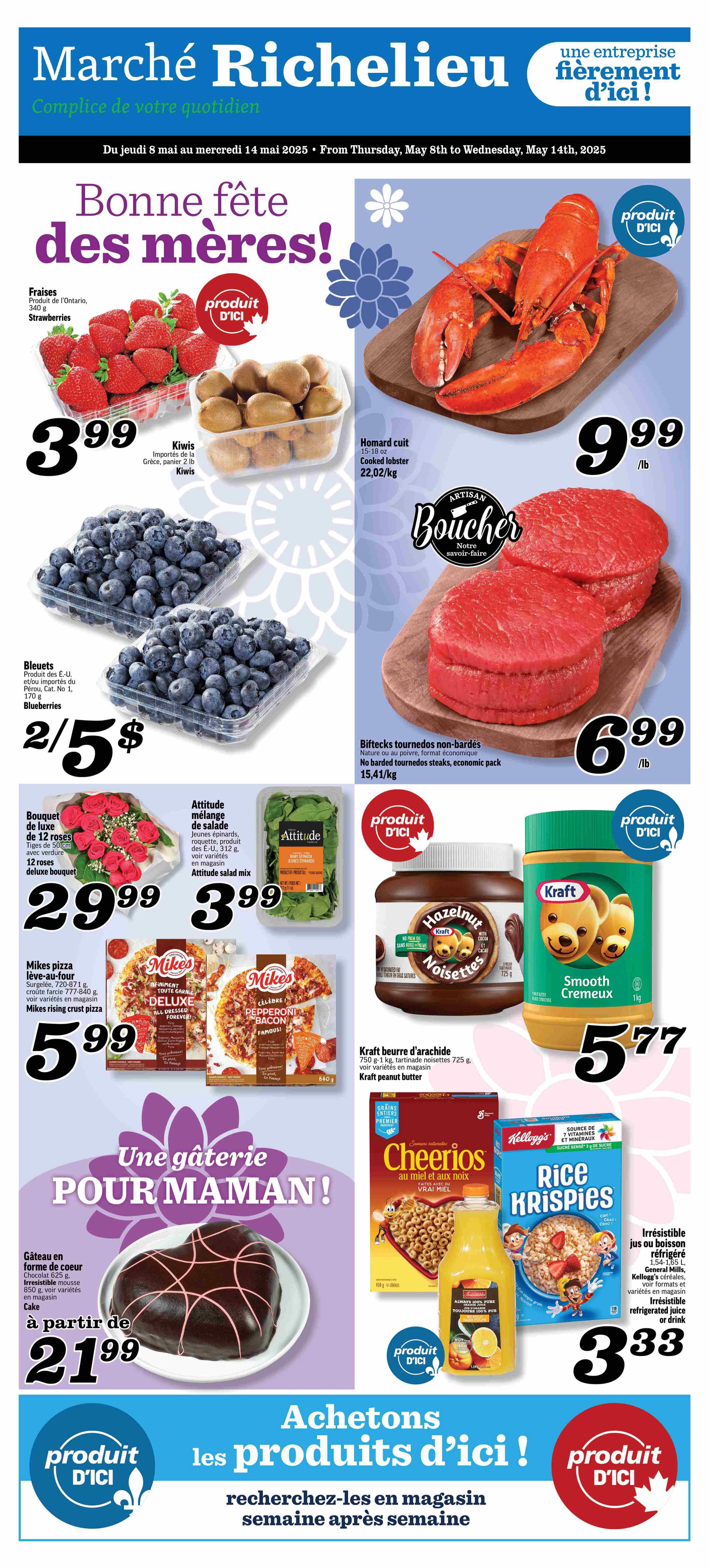 Marché Richelieu - Weekly Flyer Specials - Valid from May 8 to 14, 2025 - Page 1