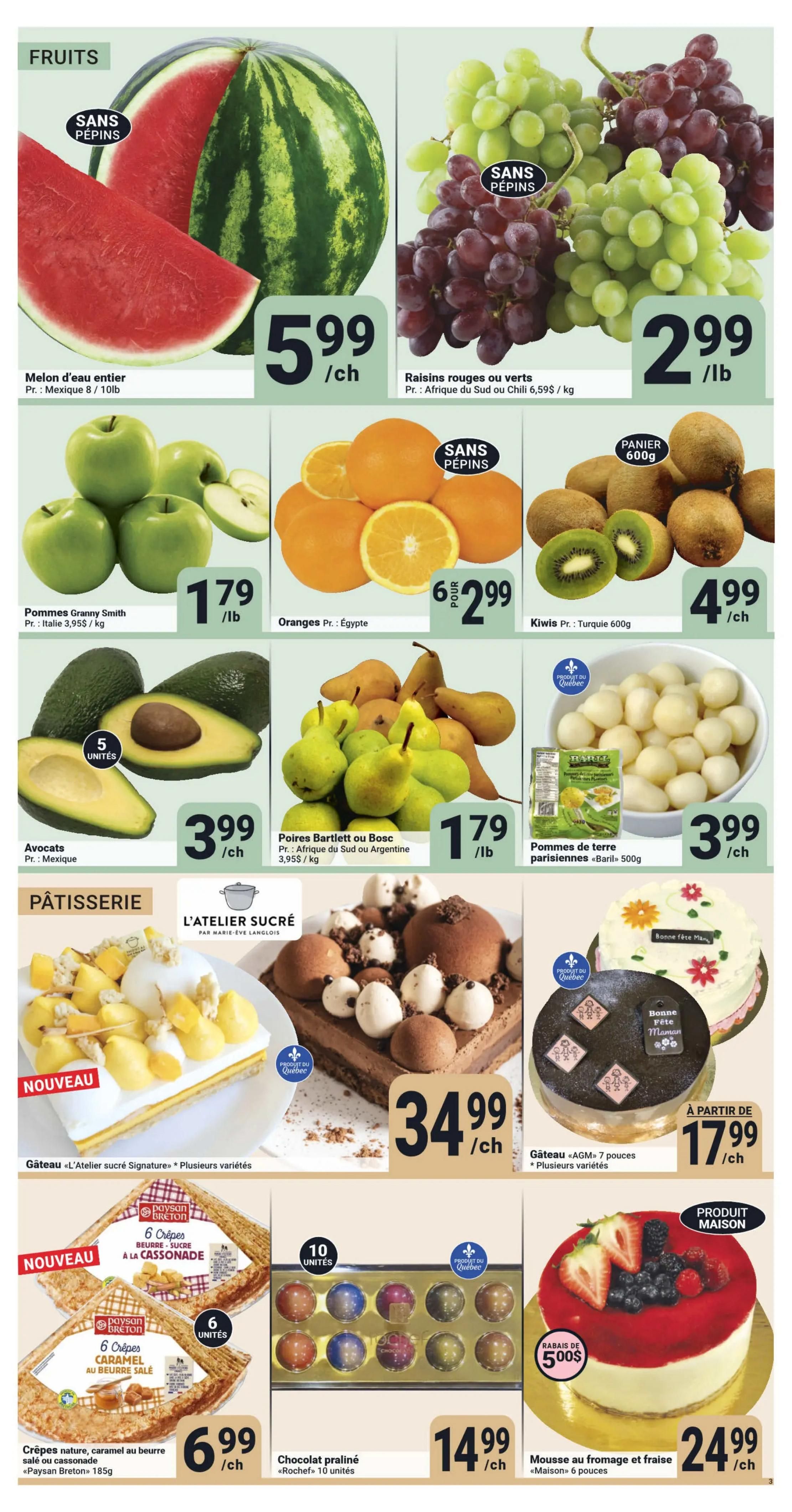 Pasquier - Weekly Flyer Specials - Valid from May 8 to 14, 2025 - Page 3