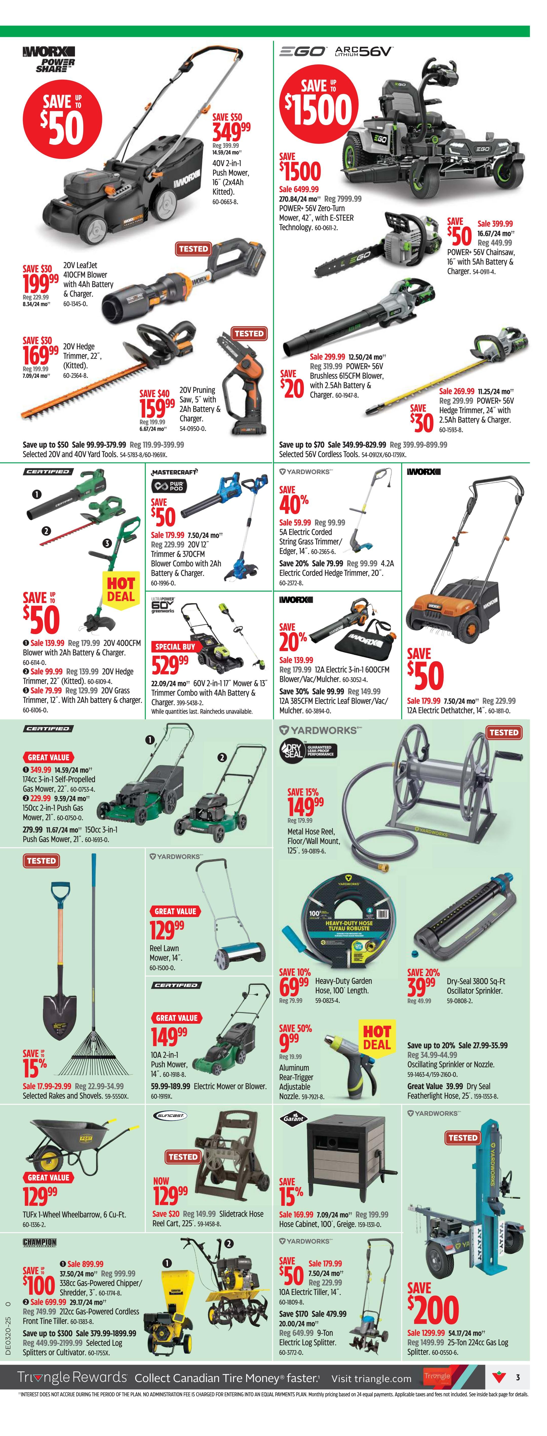 Canadian Tire - Western Canada - Weekly Flyer Specials - Valid from May 8 to 15, 2025 - Page 3