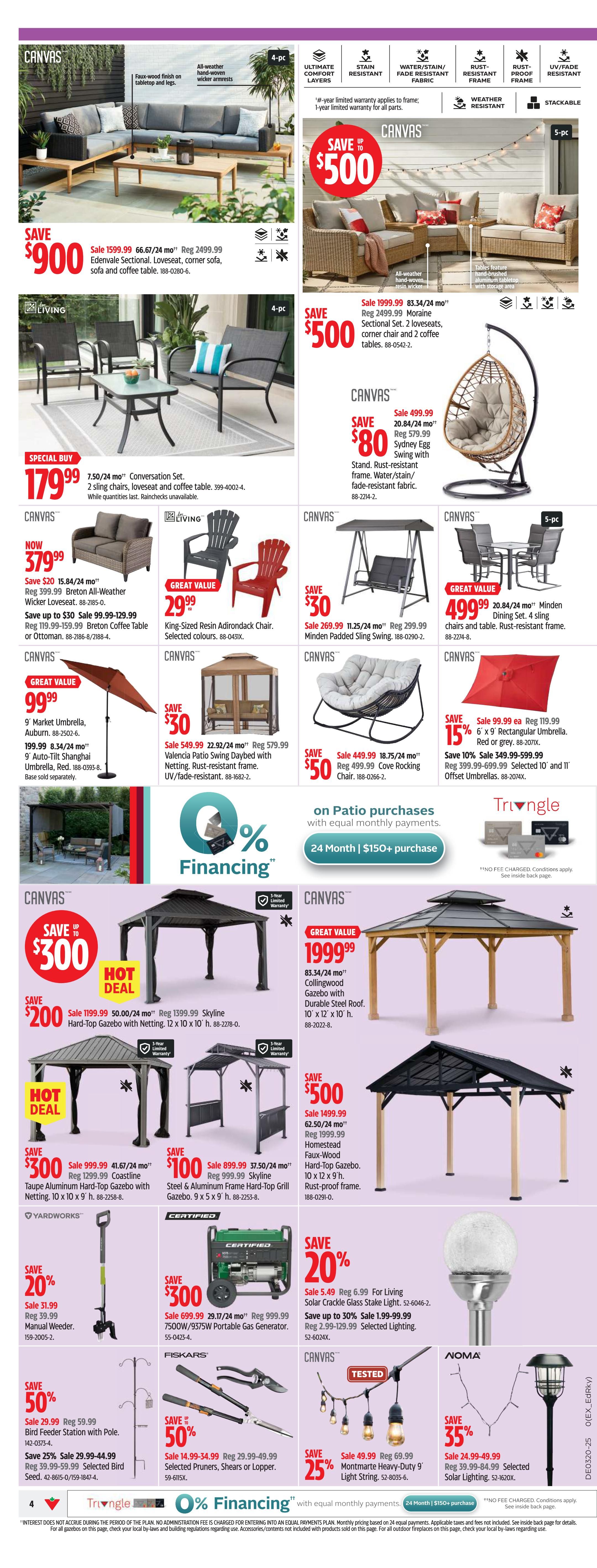 Canadian Tire - Western Canada - Weekly Flyer Specials - Valid from May 8 to 15, 2025 - Page 4
