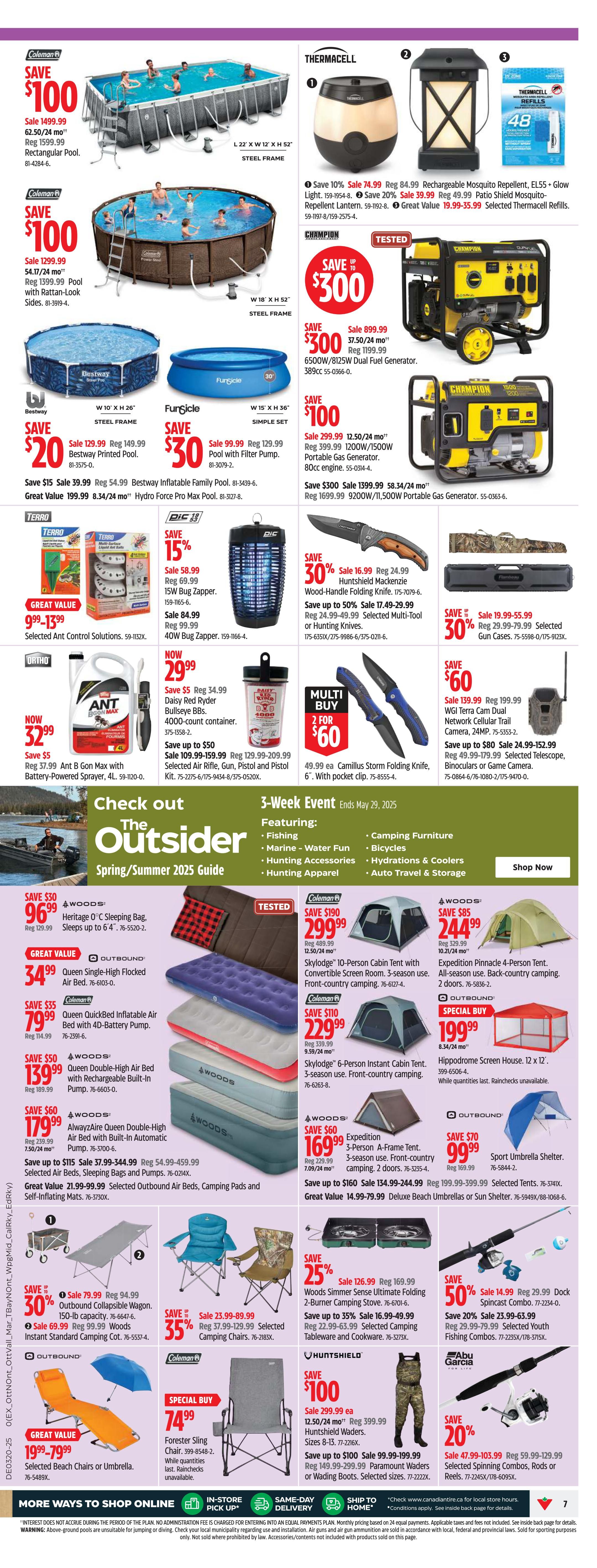 Canadian Tire - Western Canada - Weekly Flyer Specials - Valid from May 8 to 15, 2025 - Page 7