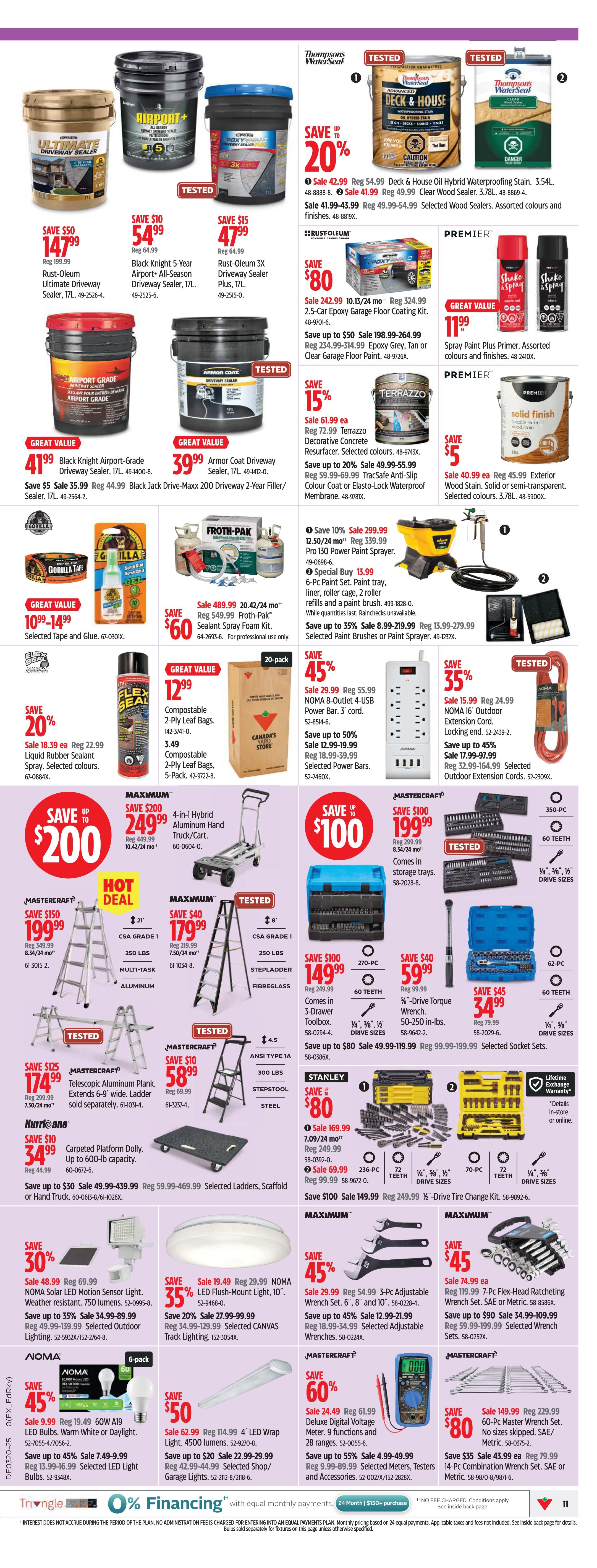 Canadian Tire - Western Canada - Weekly Flyer Specials - Valid from May 8 to 15, 2025 - Page 11