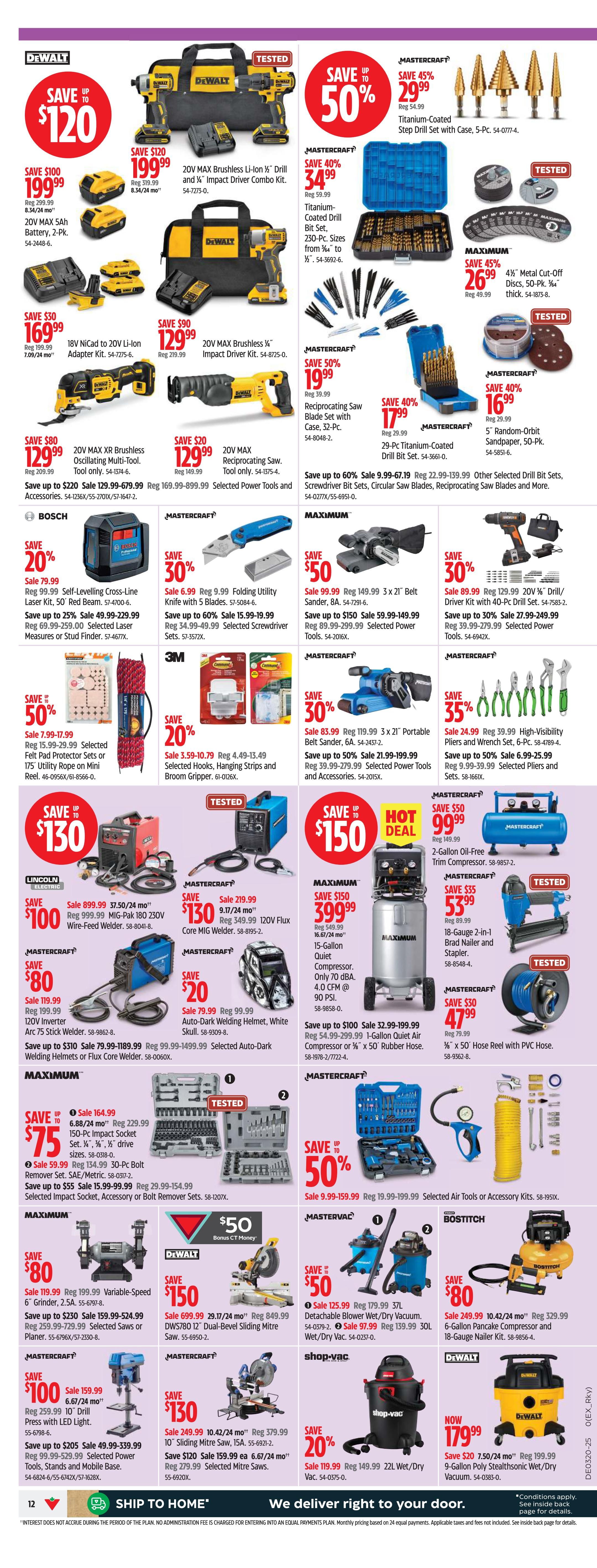 Canadian Tire - Western Canada - Weekly Flyer Specials - Valid from May 8 to 15, 2025 - Page 12