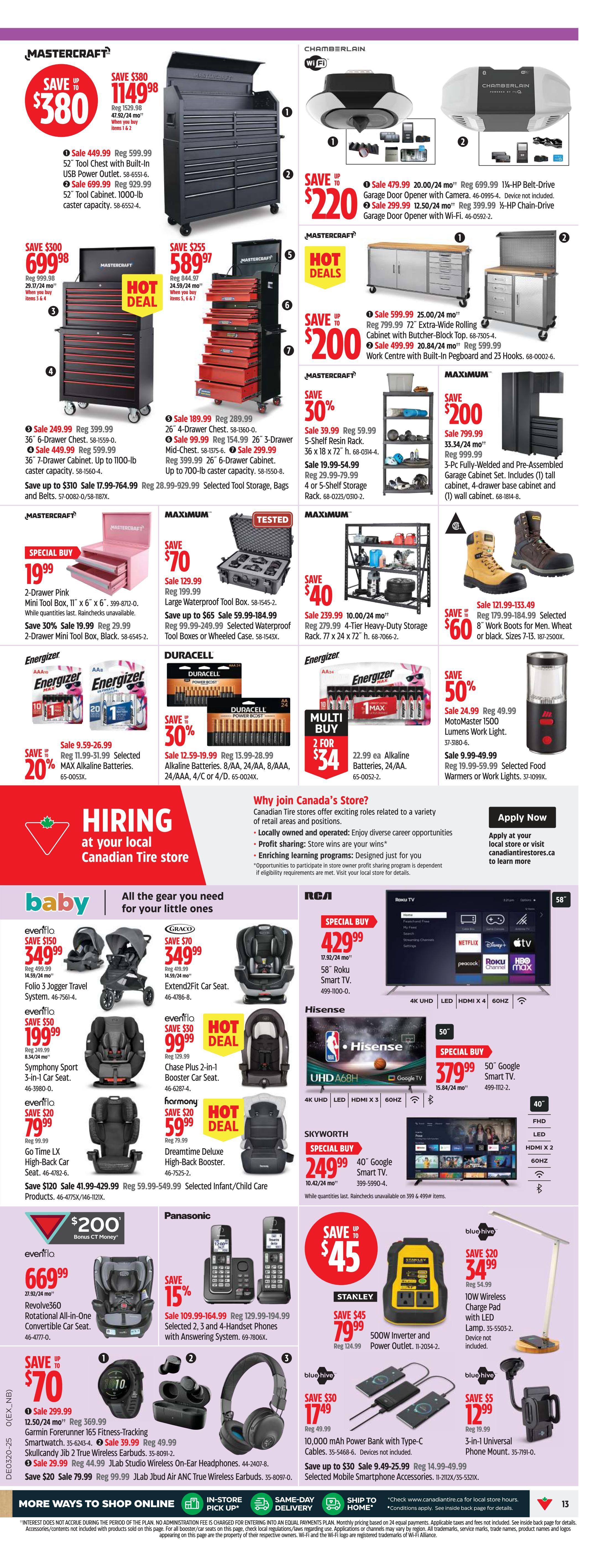 Canadian Tire - Western Canada - Weekly Flyer Specials - Valid from May 8 to 15, 2025 - Page 13