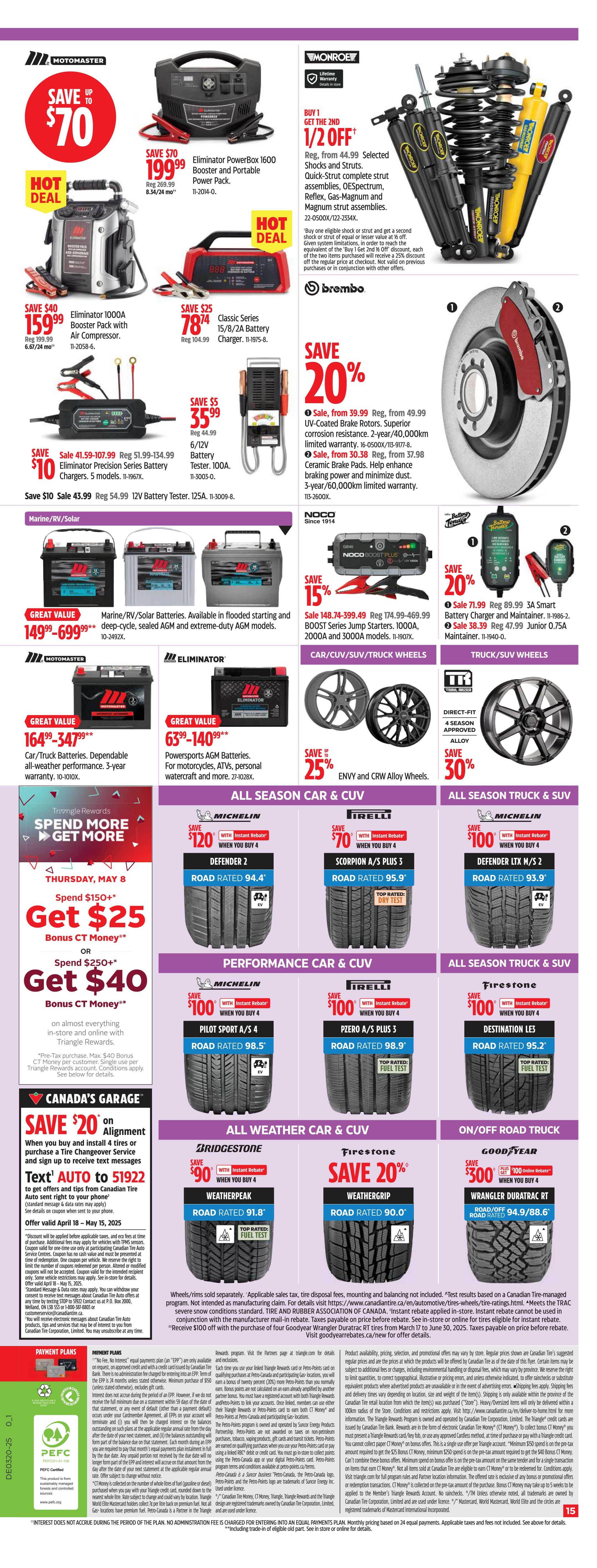 Canadian Tire - Western Canada - Weekly Flyer Specials - Valid from May 8 to 15, 2025 - Page 15