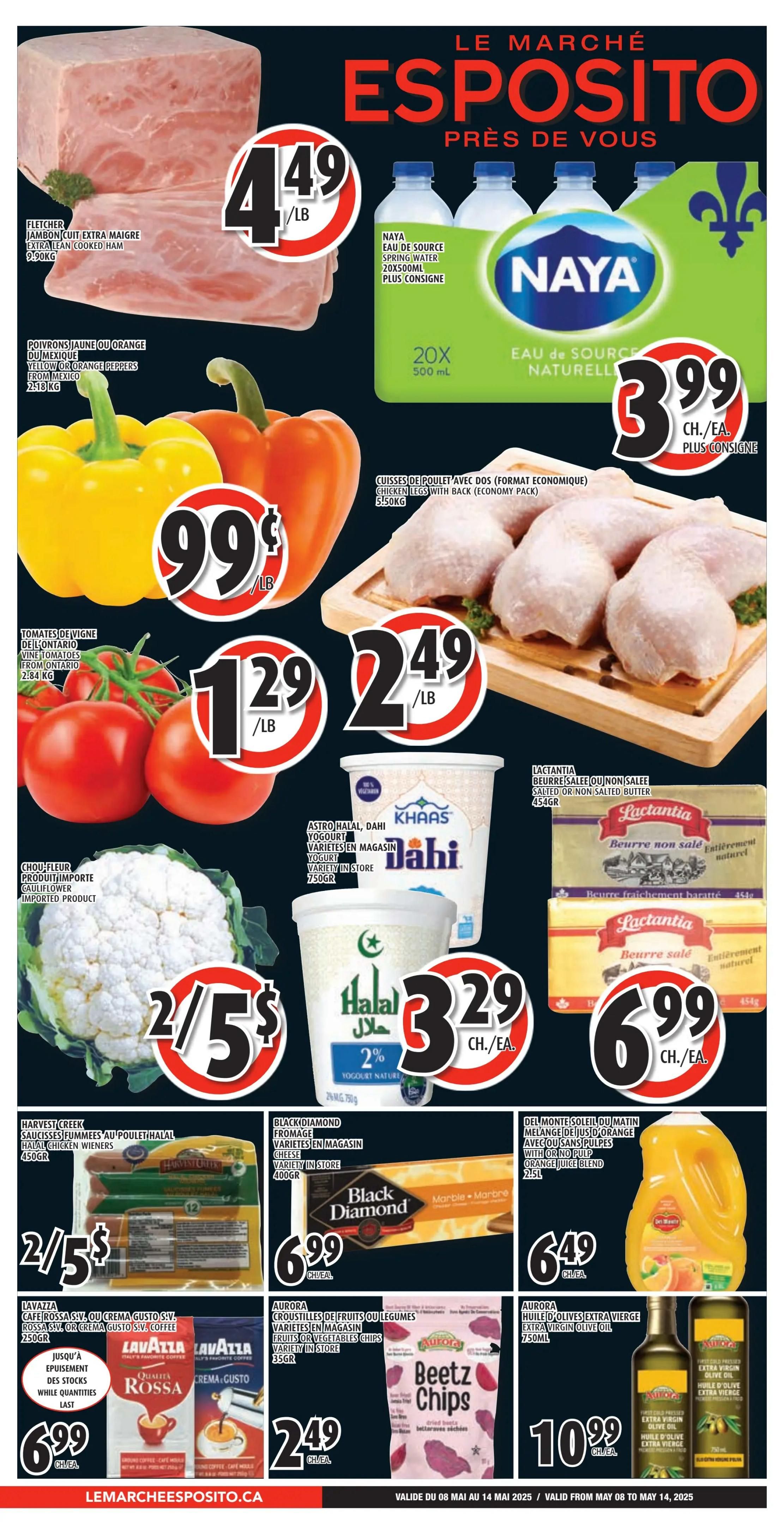 Esposito - Weekly Flyer Specials - Valid from May 8 to 14, 2025 - Page 1