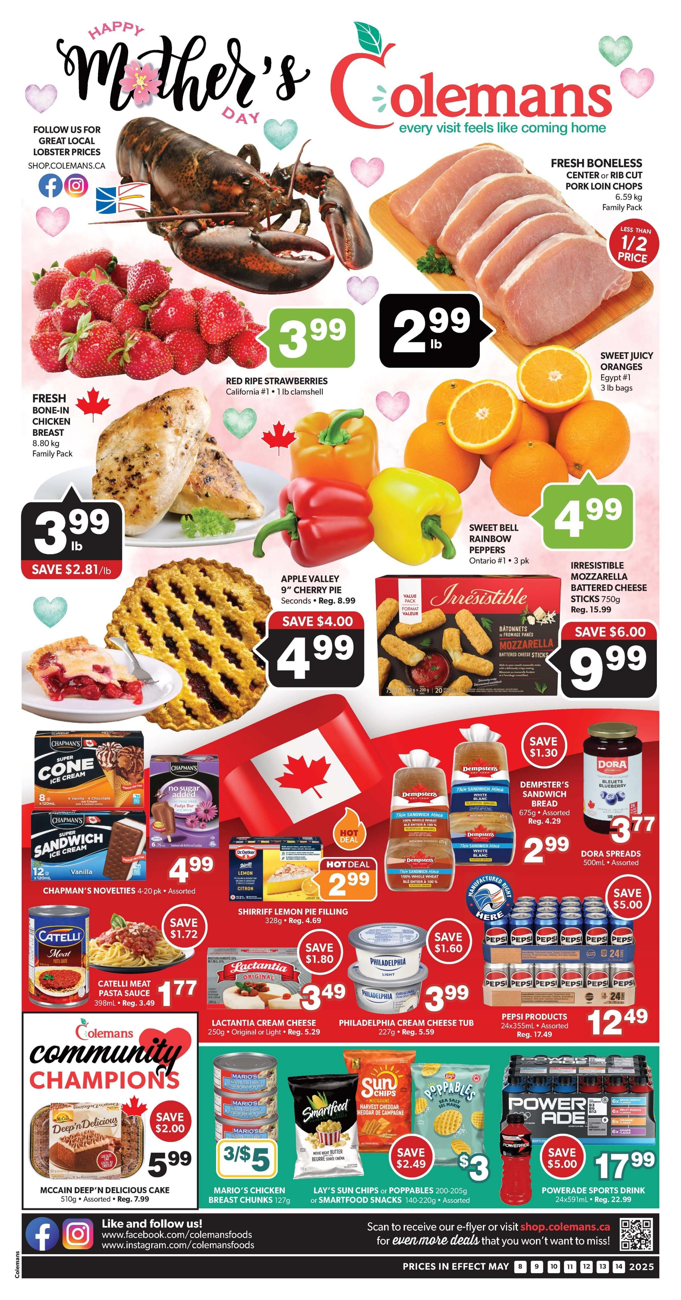 Colemans - Weekly Flyer Specials - Valid from May 8 to 14, 2025 - Page 1
