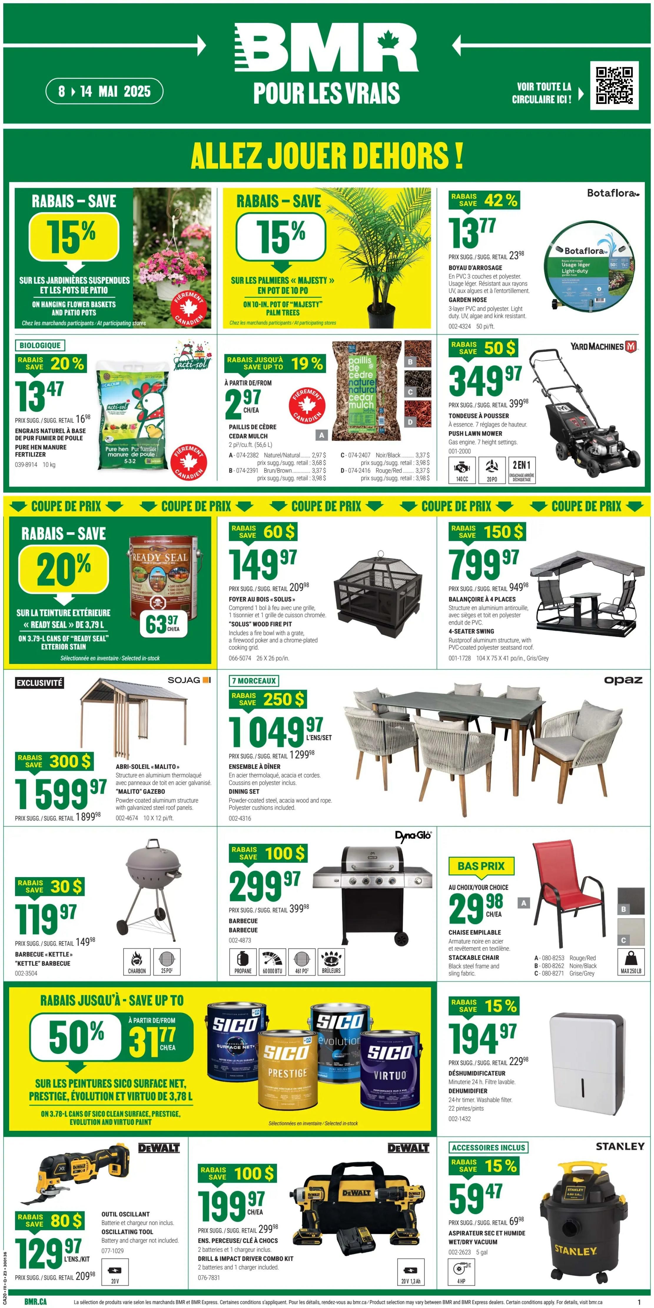 BMR - Weekly Flyer Specials - Valid from May 8 to 14, 2025 - Page 1
