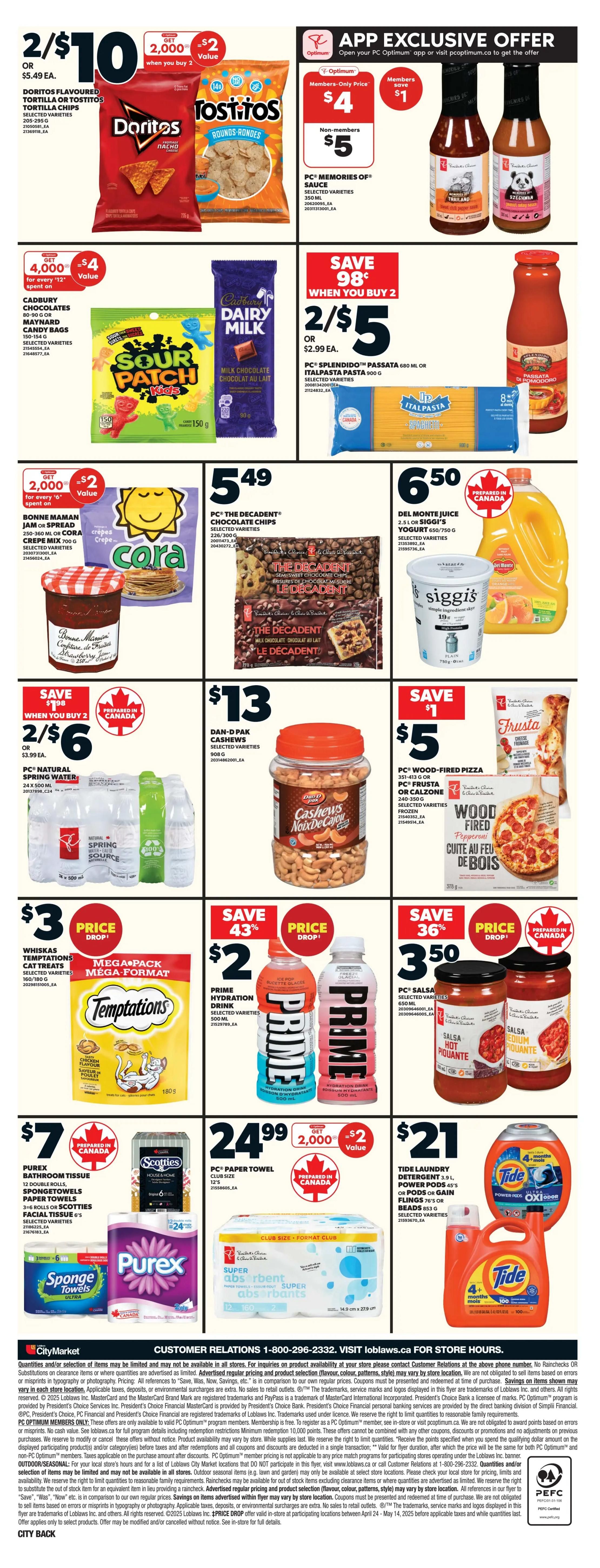 Loblaws - City Market - Weekly Flyer Specials - Valid from May 8 to 14, 2025 - Page 4