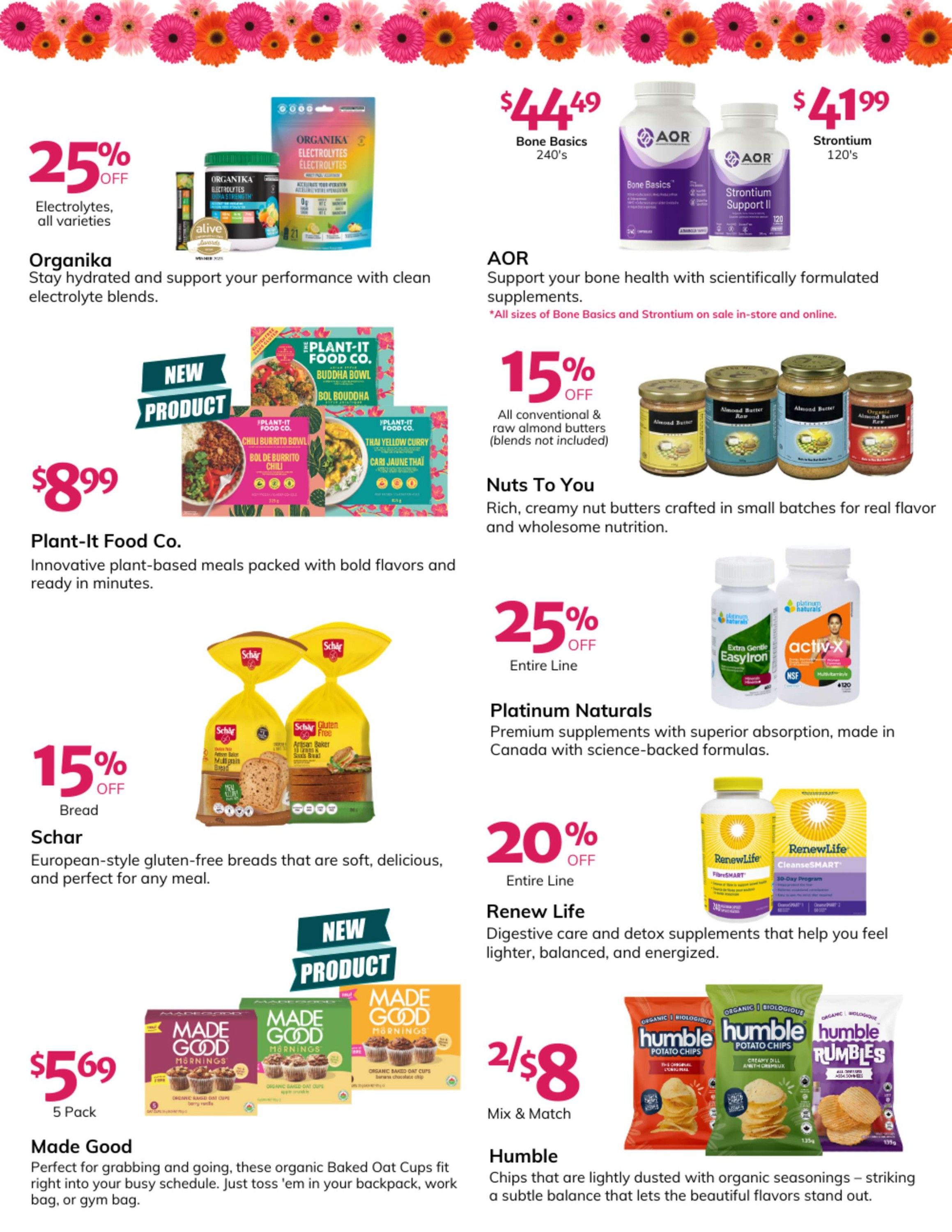 Natural Food Pantry - Monthly savings - Valid from May 1 to 31, 2025 - Page 3