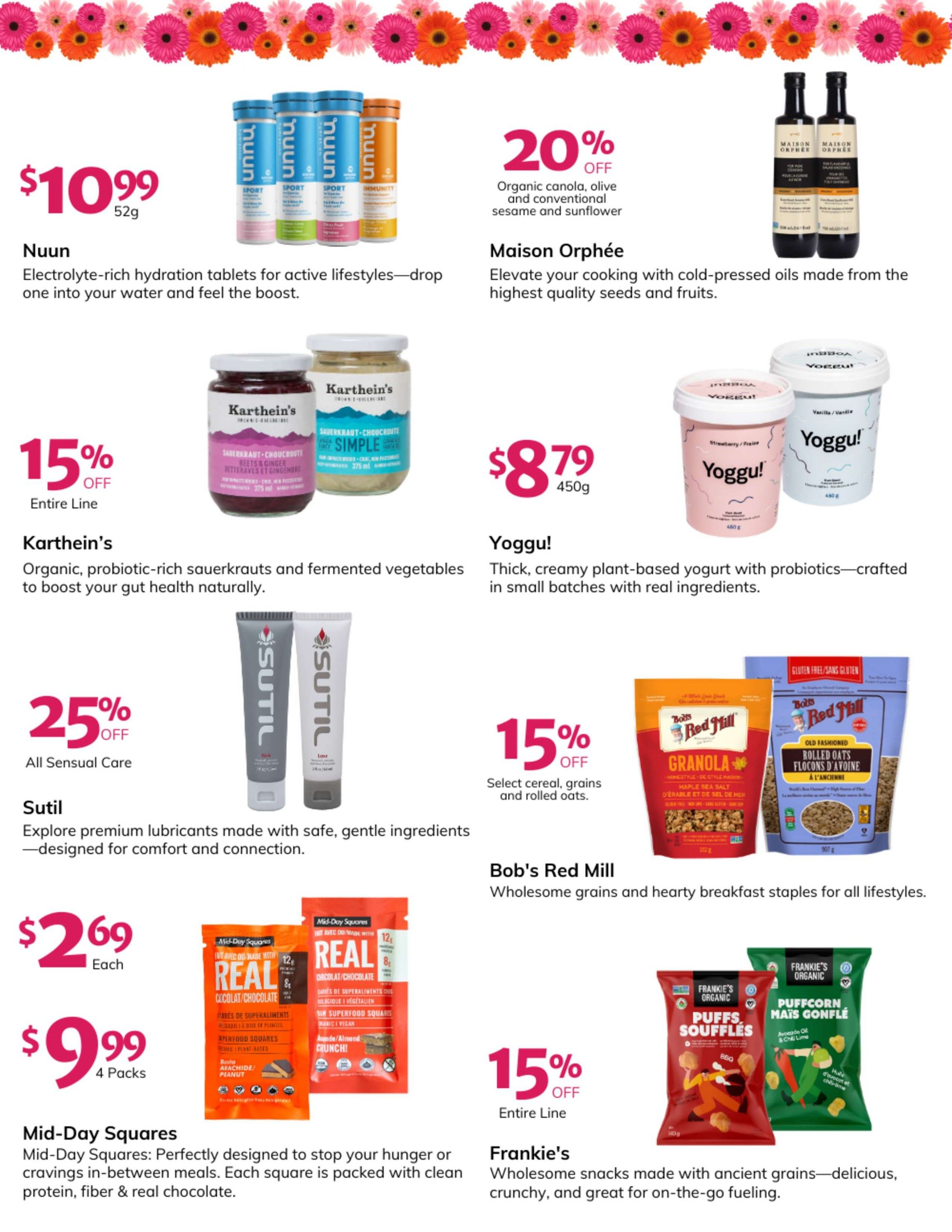 Natural Food Pantry - Monthly savings - Valid from May 1 to 31, 2025 - Page 6
