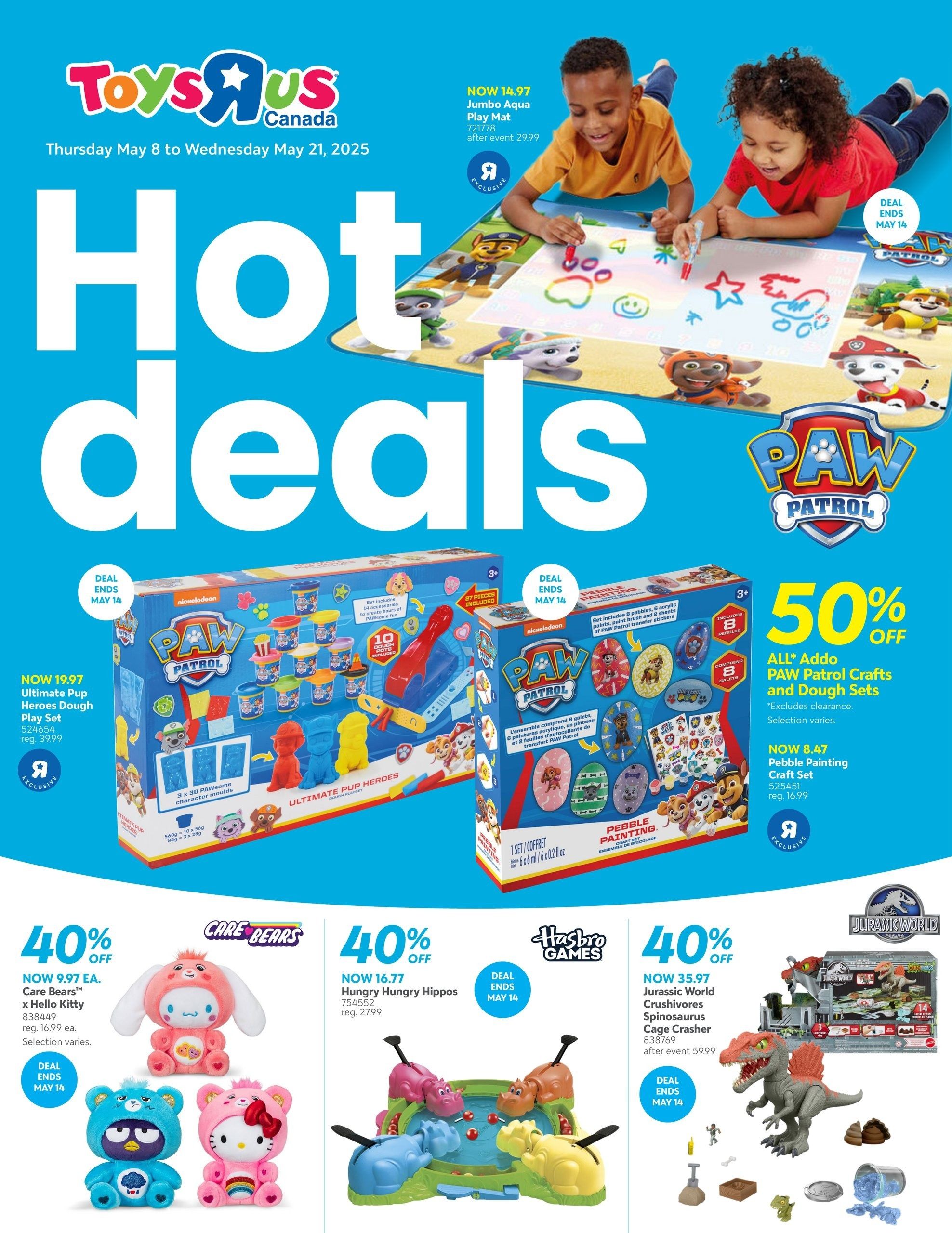 Toys 'R' Us - Weekly Flyer Specials - Valid from May 8 to 14, 2025 - Page 1